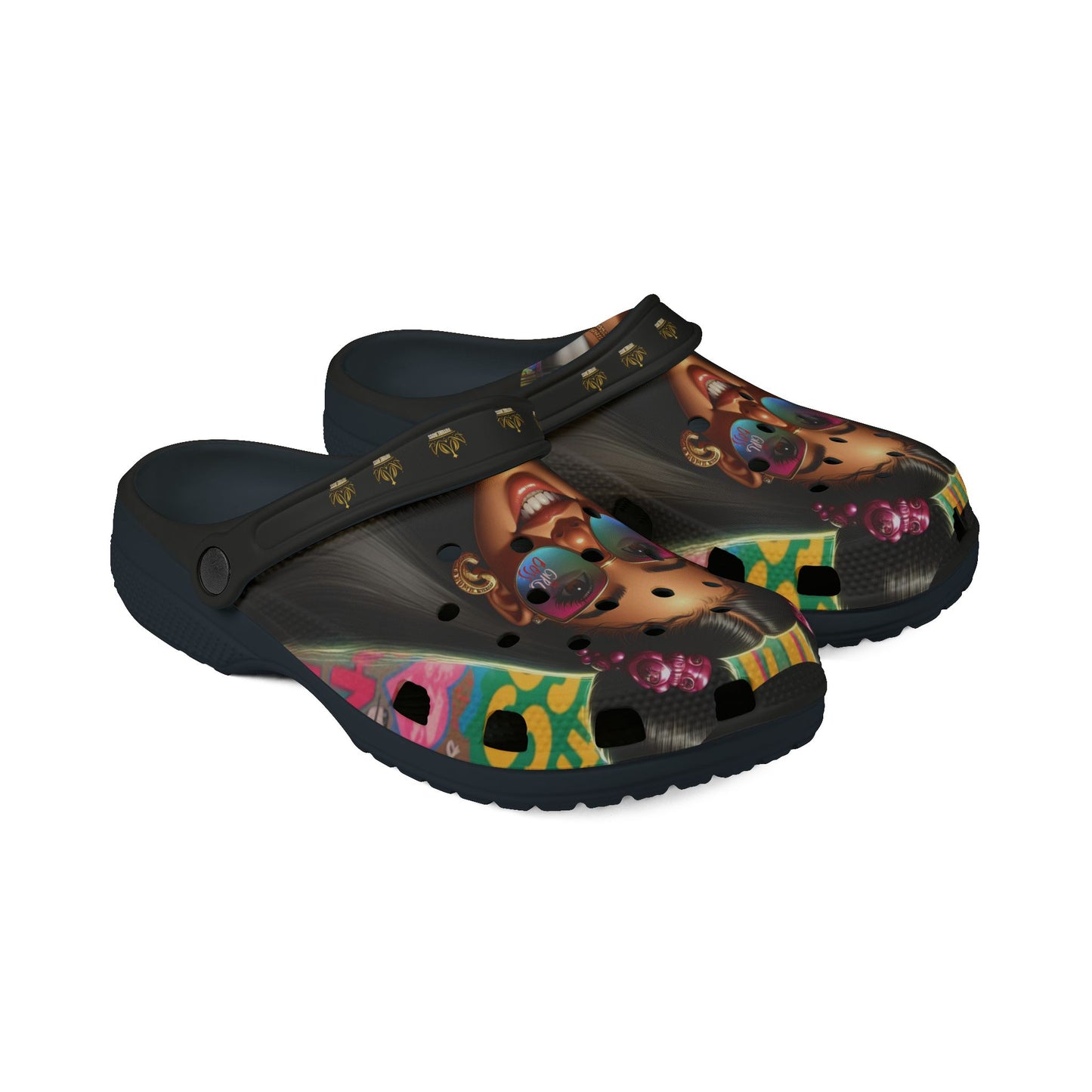 Future Boss EVA Foam Rubber Shoes (AOP) #47U