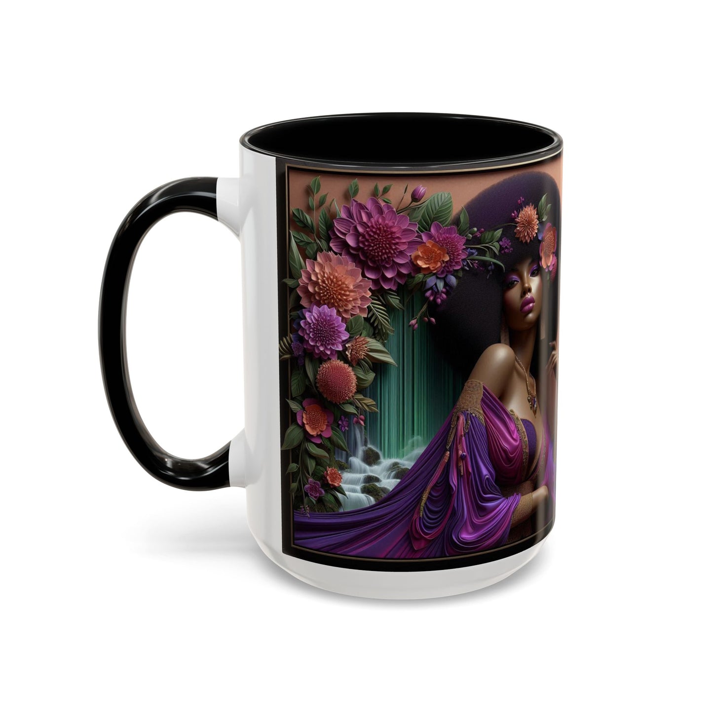 Afrocentric Accent Coffee Mug (11, 15oz) #AACM7