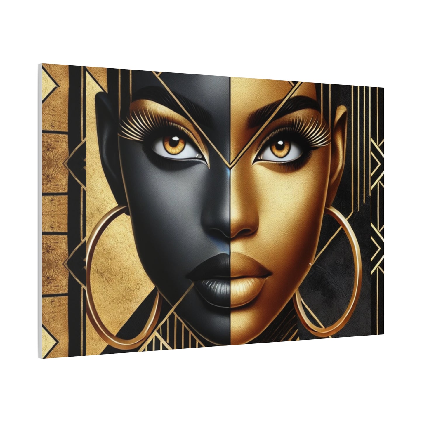 Amber Radiance Matte Canvas, Stretched, 1.25" #AR1