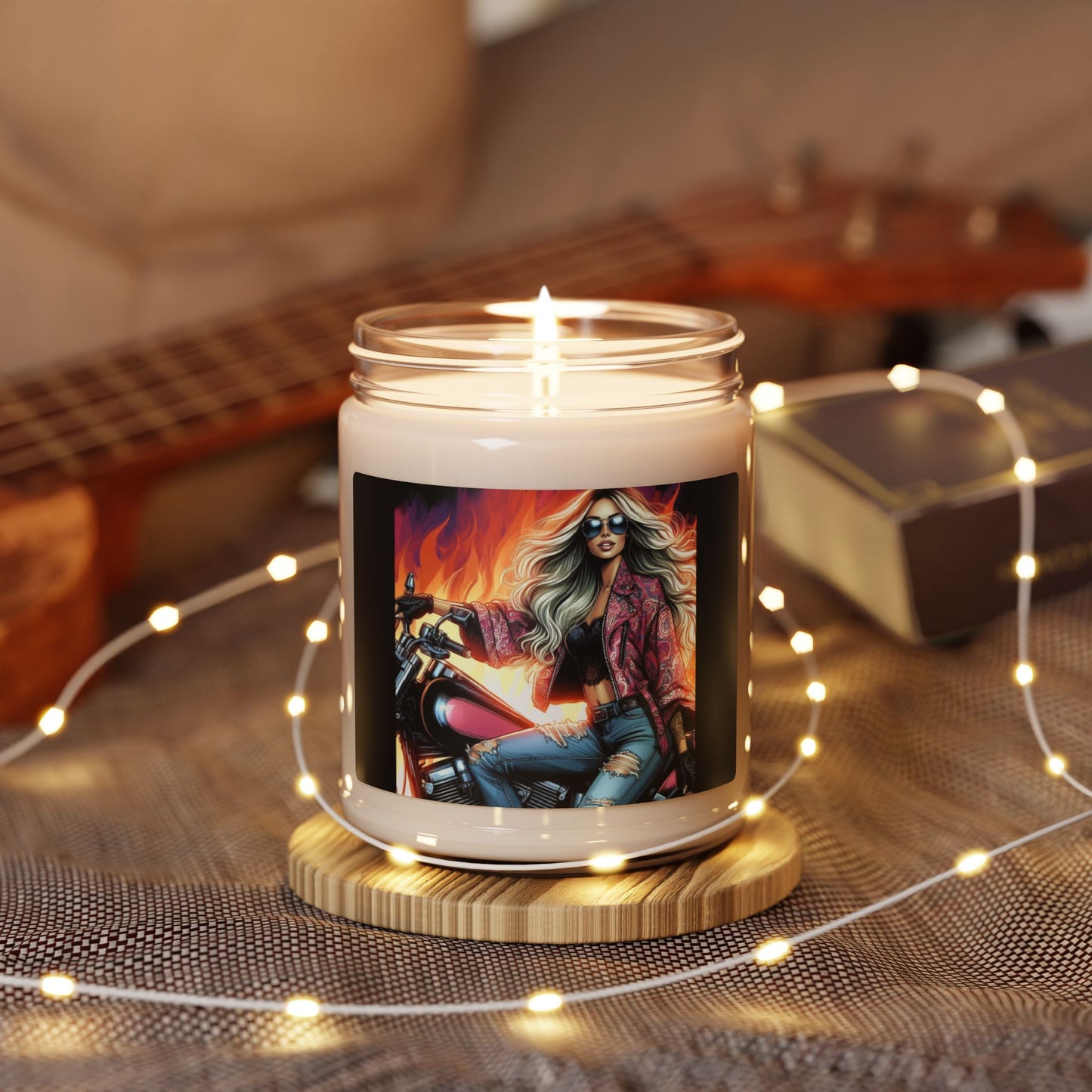 Born To Ride Scented Soy Candle, 9oz #13M