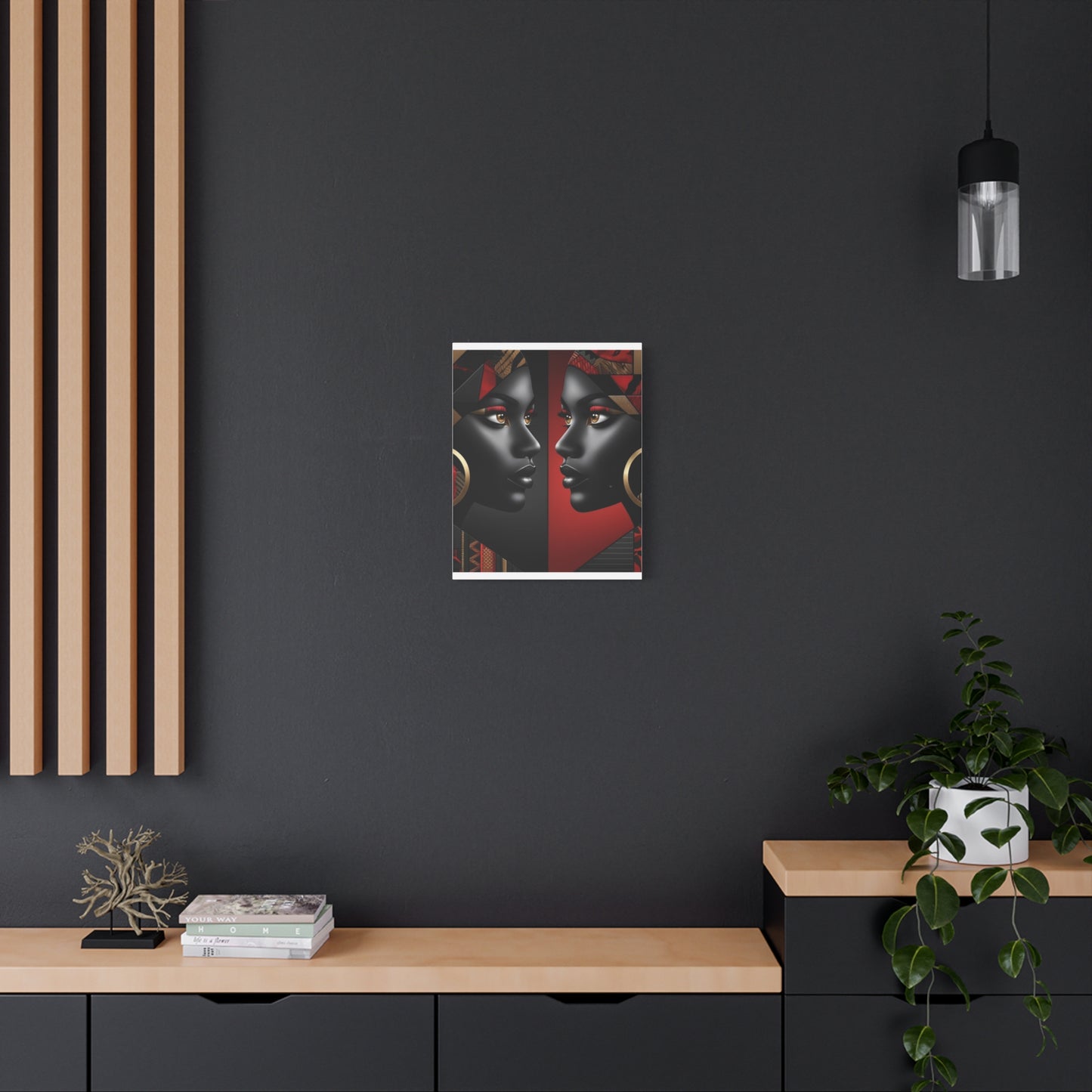 Dual Faced Matte Canvas, Stretched, 1.25" #DF1