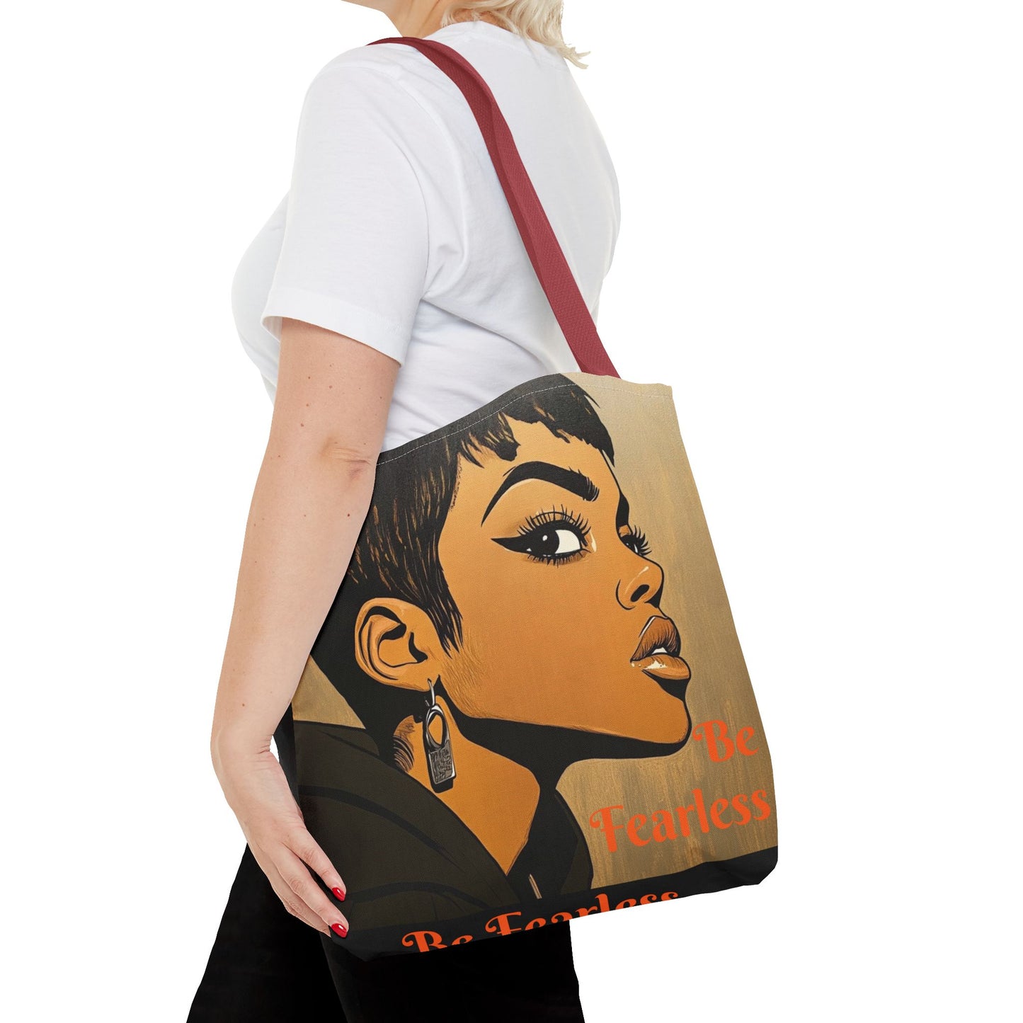 Be Fearless Tote Bag (AOP) #T12