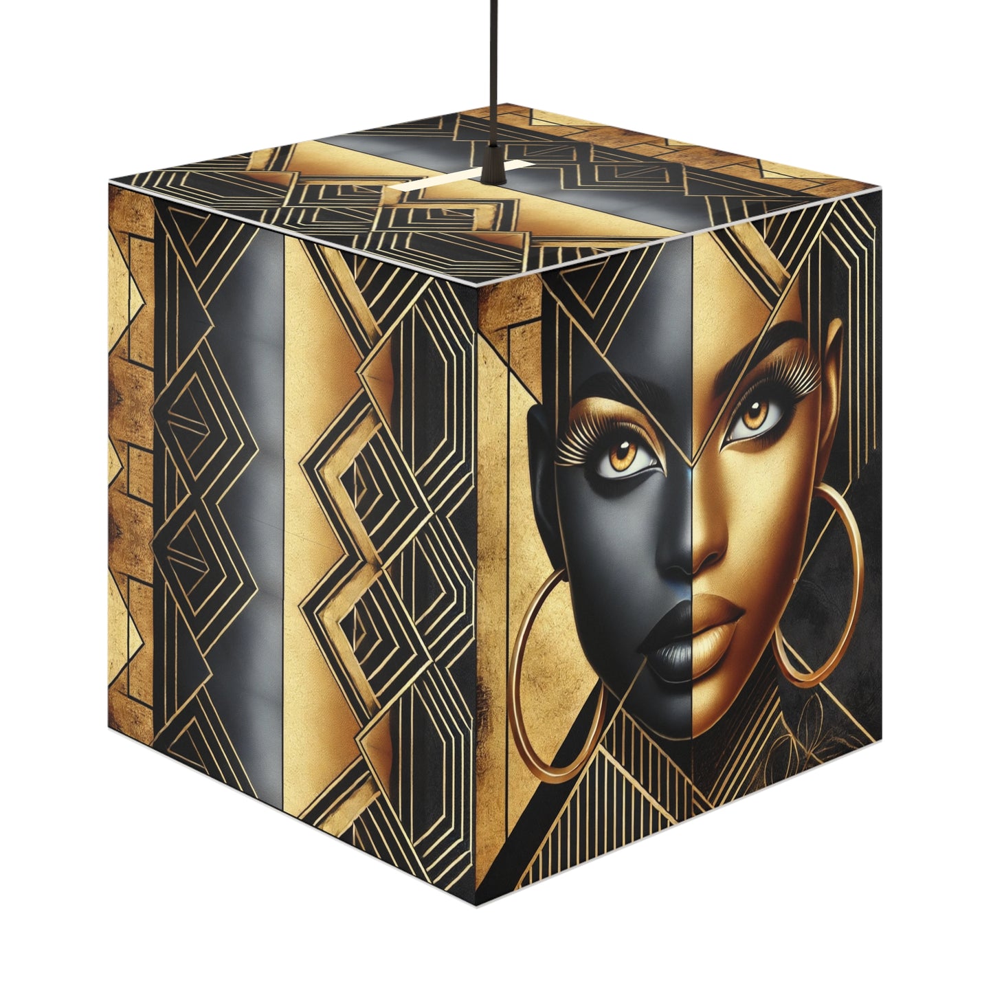 Amber Radiance Light Cube Lamp #AR1