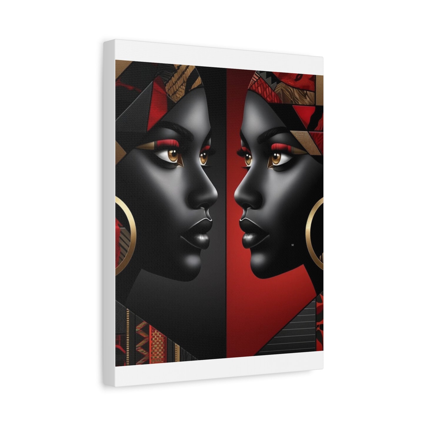 Dual Faced Matte Canvas, Stretched, 1.25" #DF1
