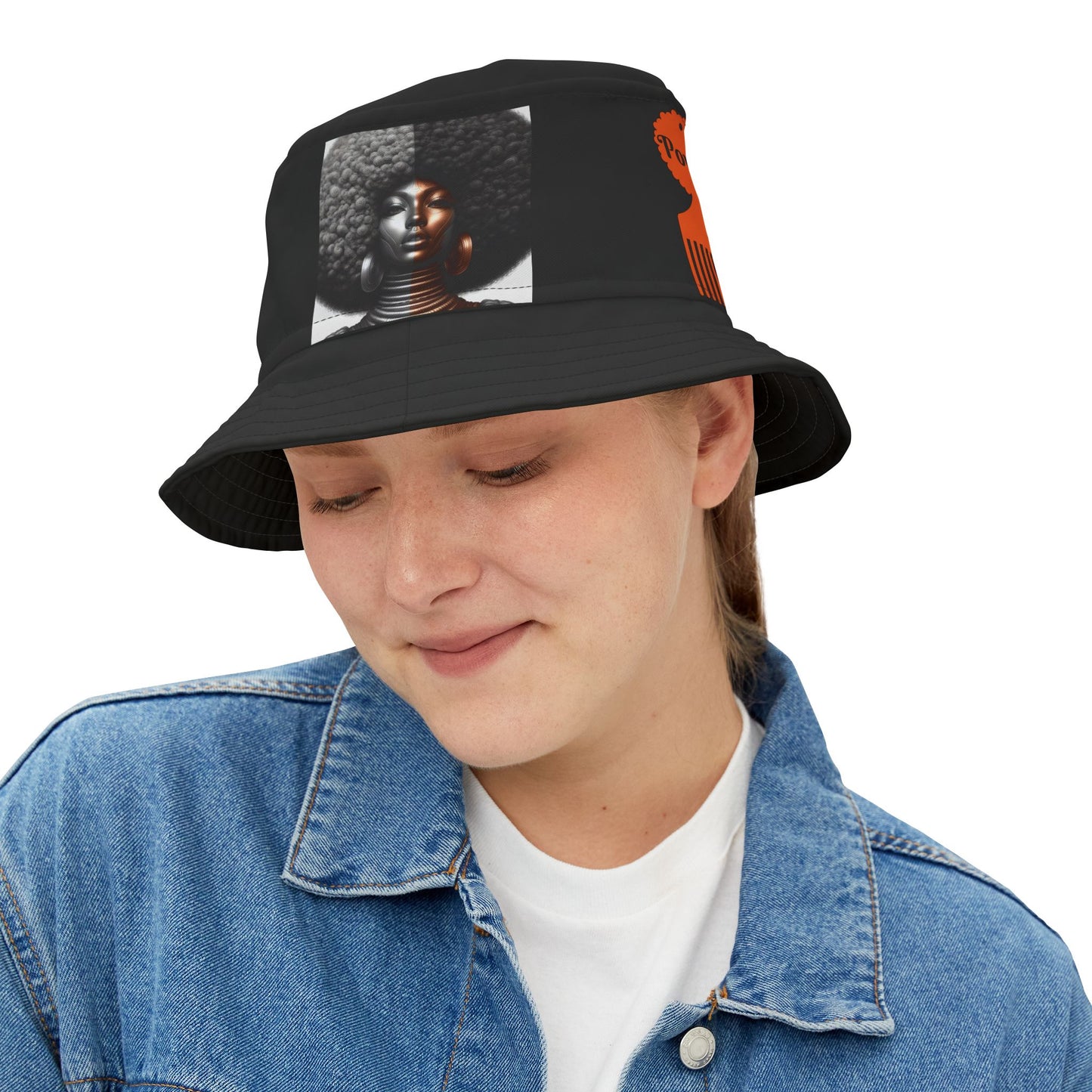 Afro Power Bucket Hat (AOP) #AP12