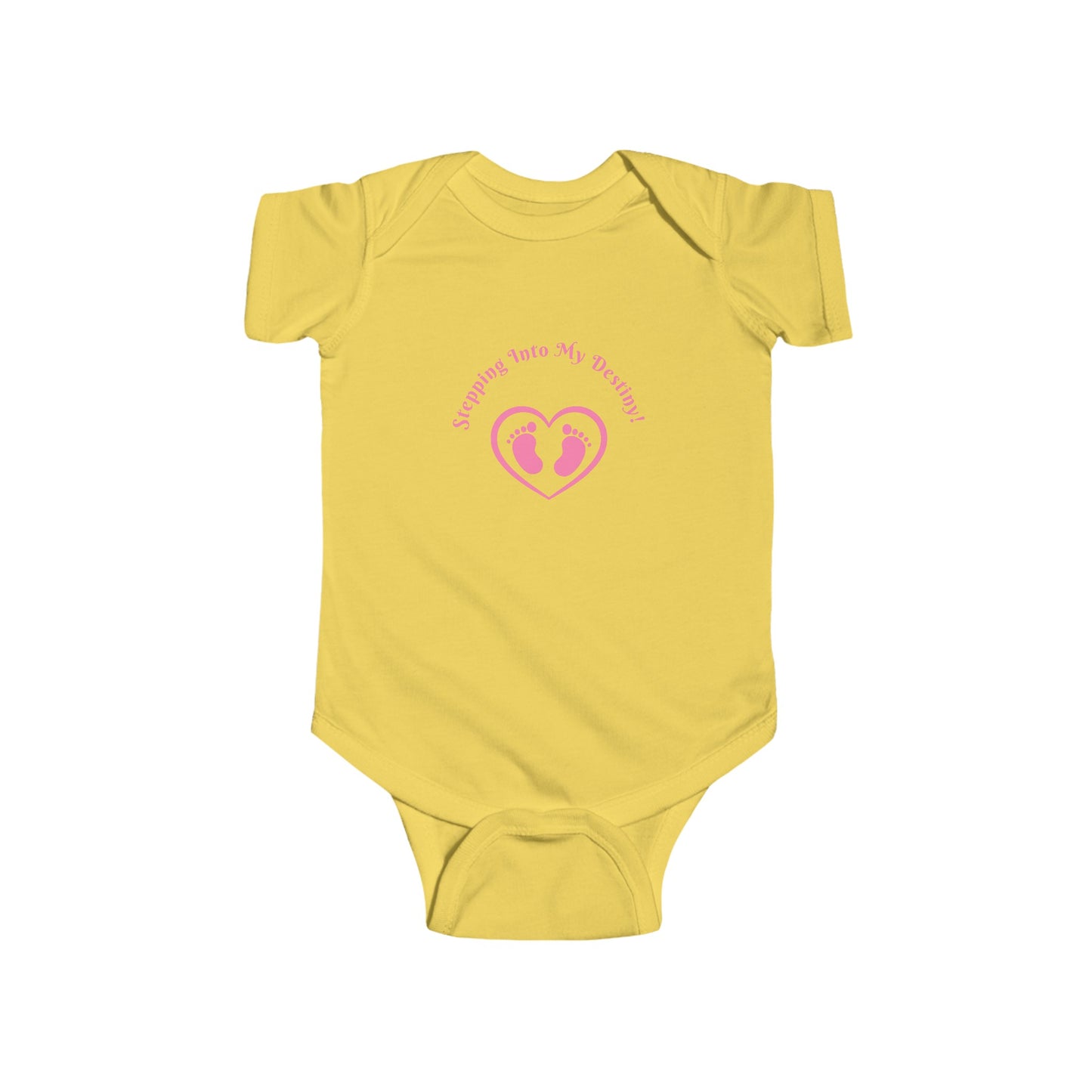 Stepping Into My Destiny Infant Fine Jersey Bodysuit #SID1