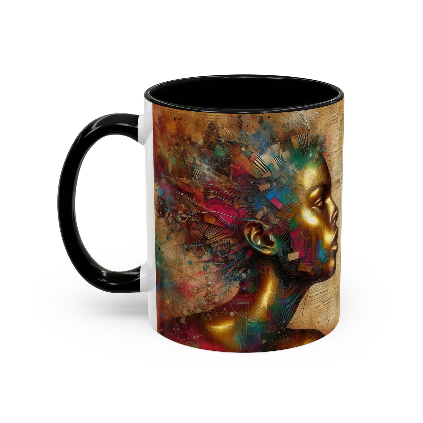 Afrocentric Accent Coffee Mug (11, 15oz) #AACM4