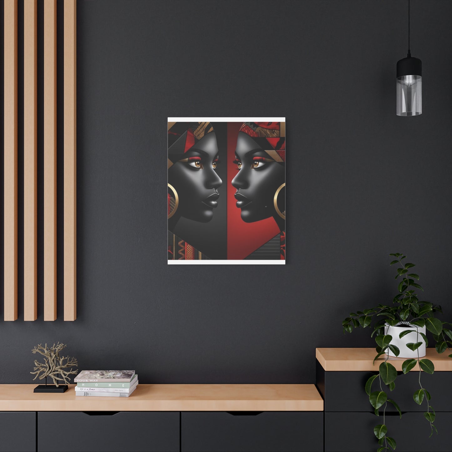 Dual Faced Matte Canvas, Stretched, 1.25" #DF1