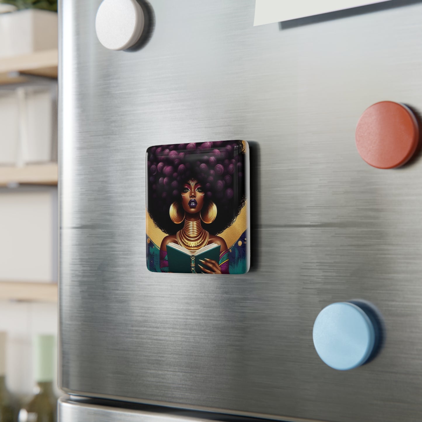 The Secret Ingredient Porcelain Magnet, Square #TSI1