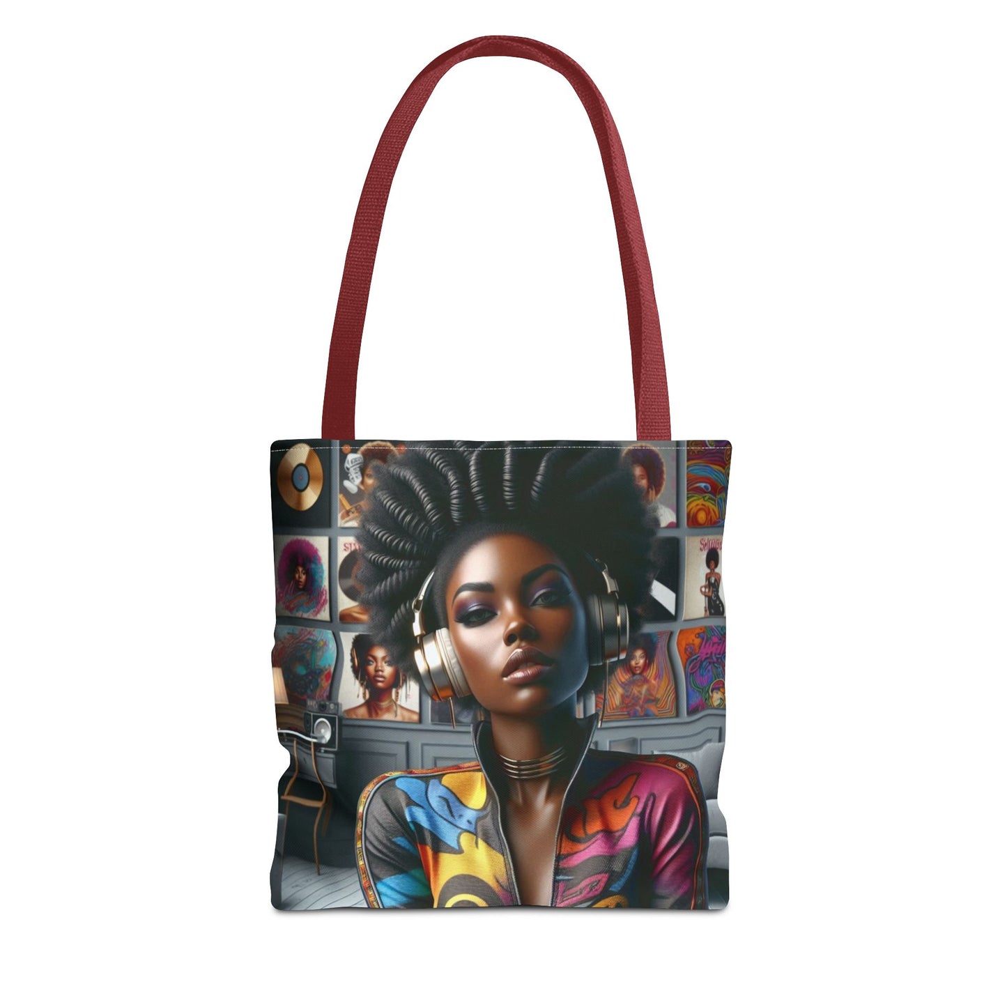 Feel The Music Tote Bag (AOP) #FM18