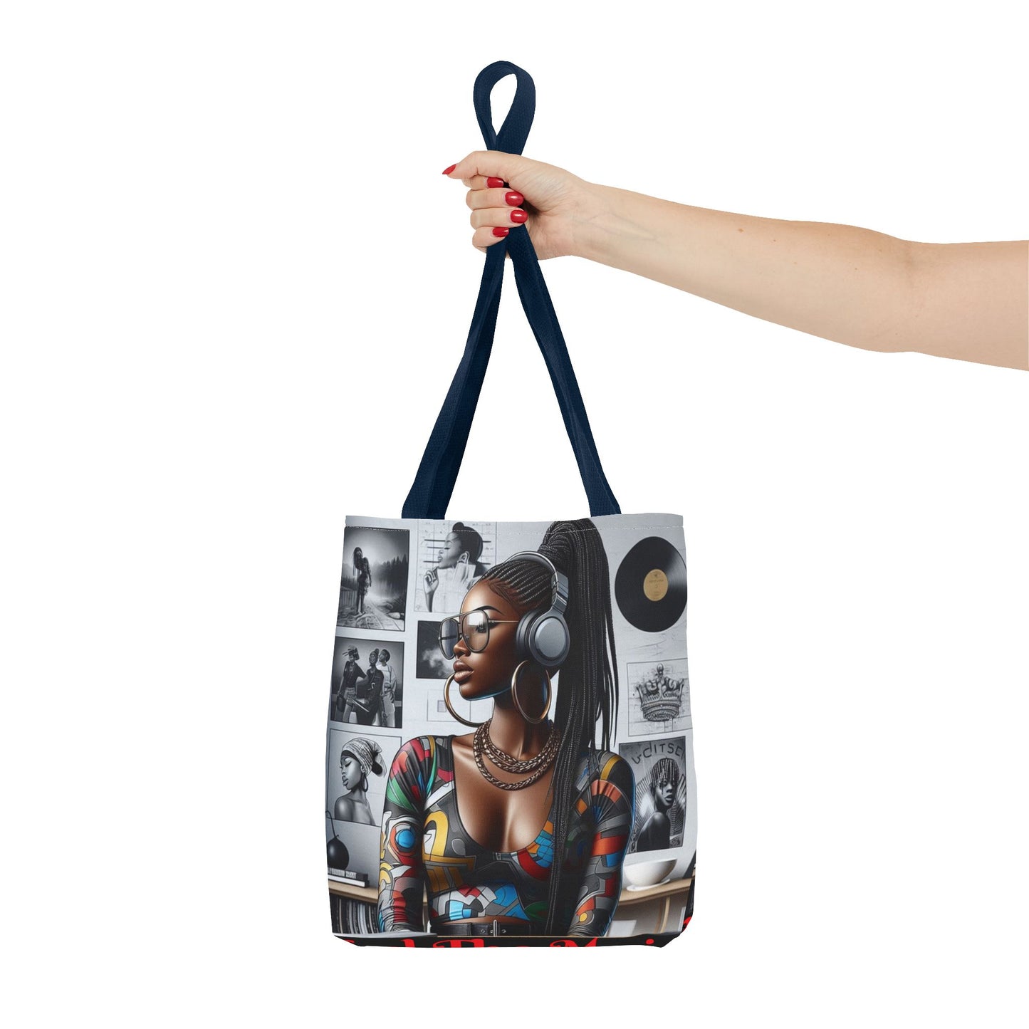 Feel The Music Tote Bag (AOP) #FM9