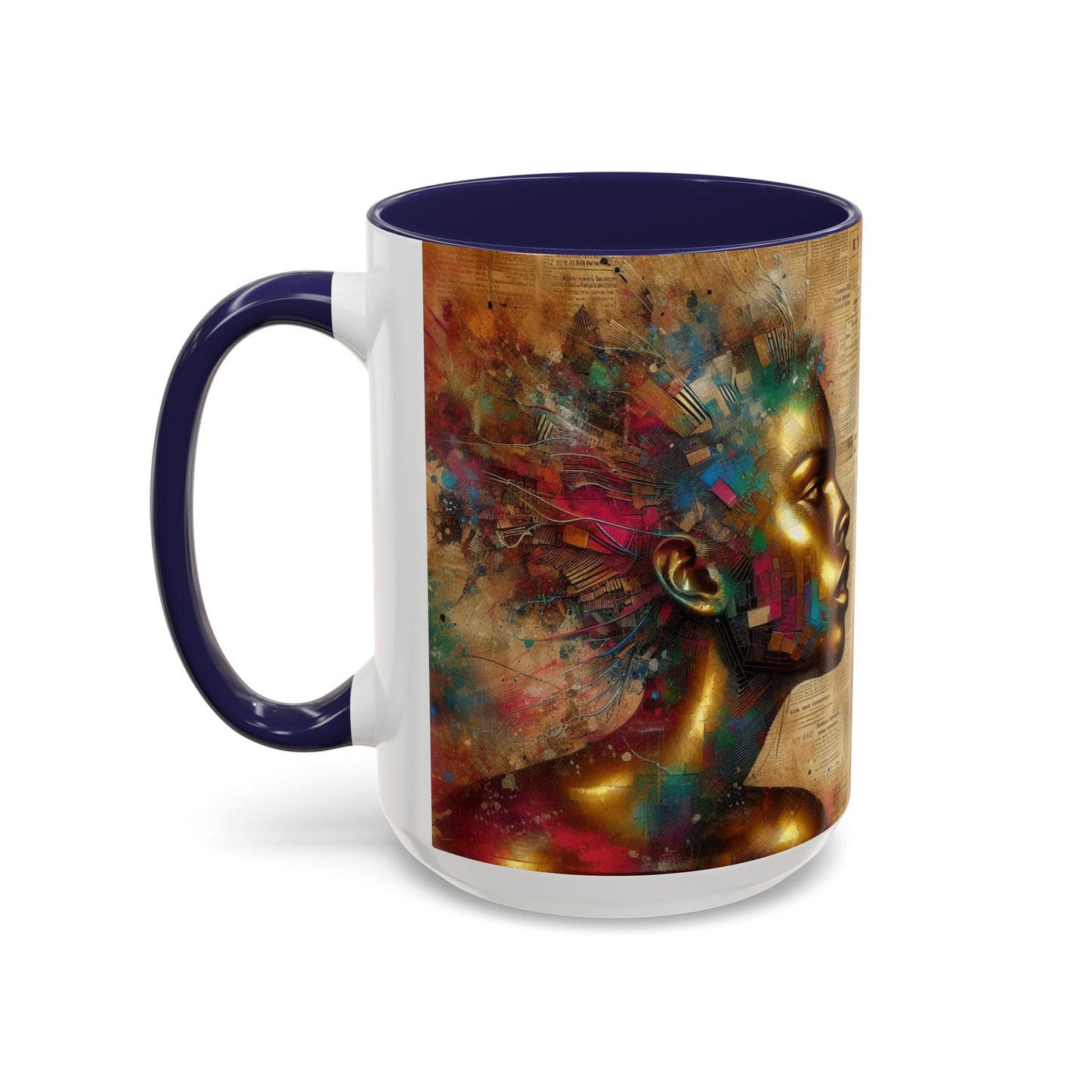 Afrocentric Accent Coffee Mug (11, 15oz) #AACM4