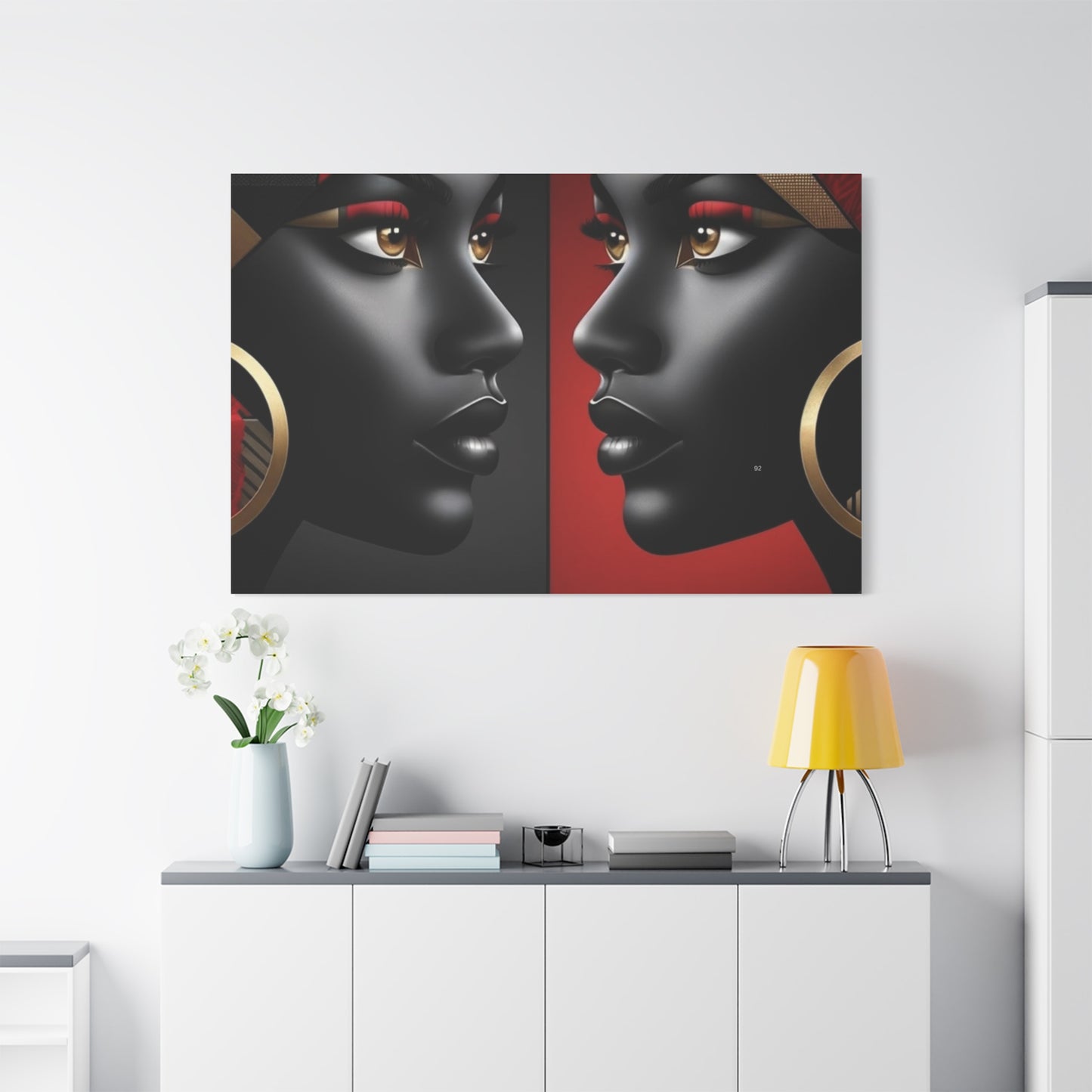 Dual Faced Matte Canvas, Stretched, 1.25" #DF1