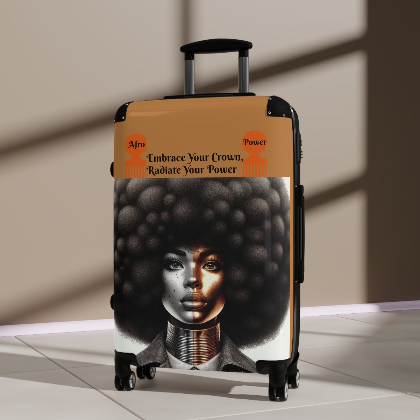 Afro Power Suitcases #AP9