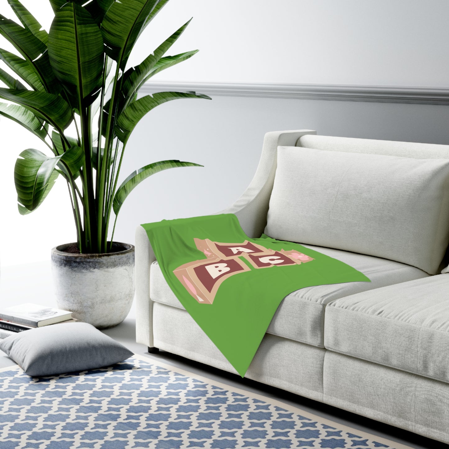ABC Baby Swaddle Blanket #ABC1