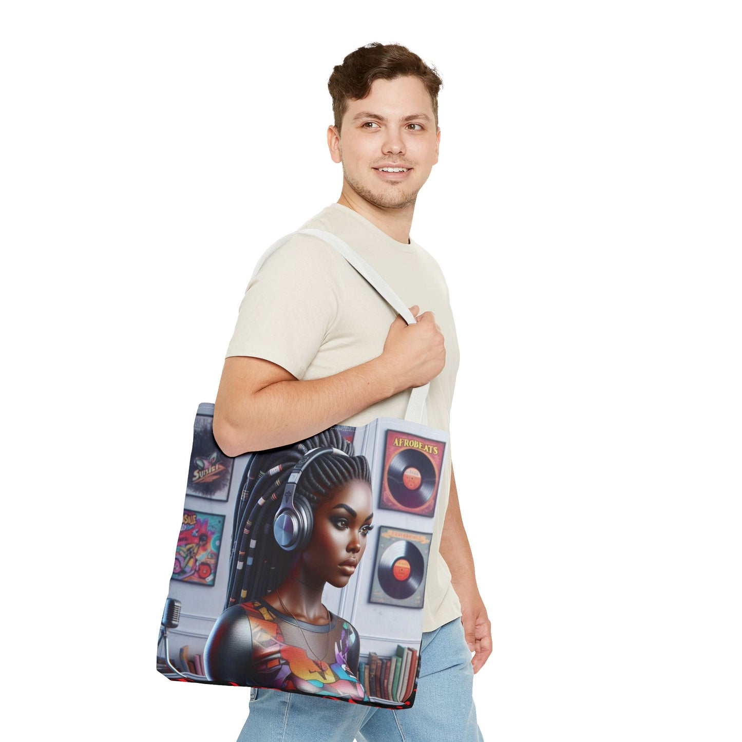 Feel The Music Tote Bag (AOP) #FM16