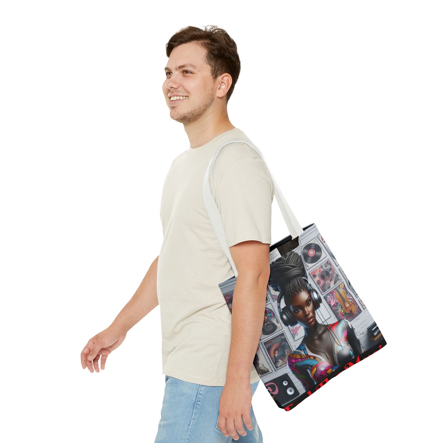 Feel The Music Tote Bag (AOP) #FM20