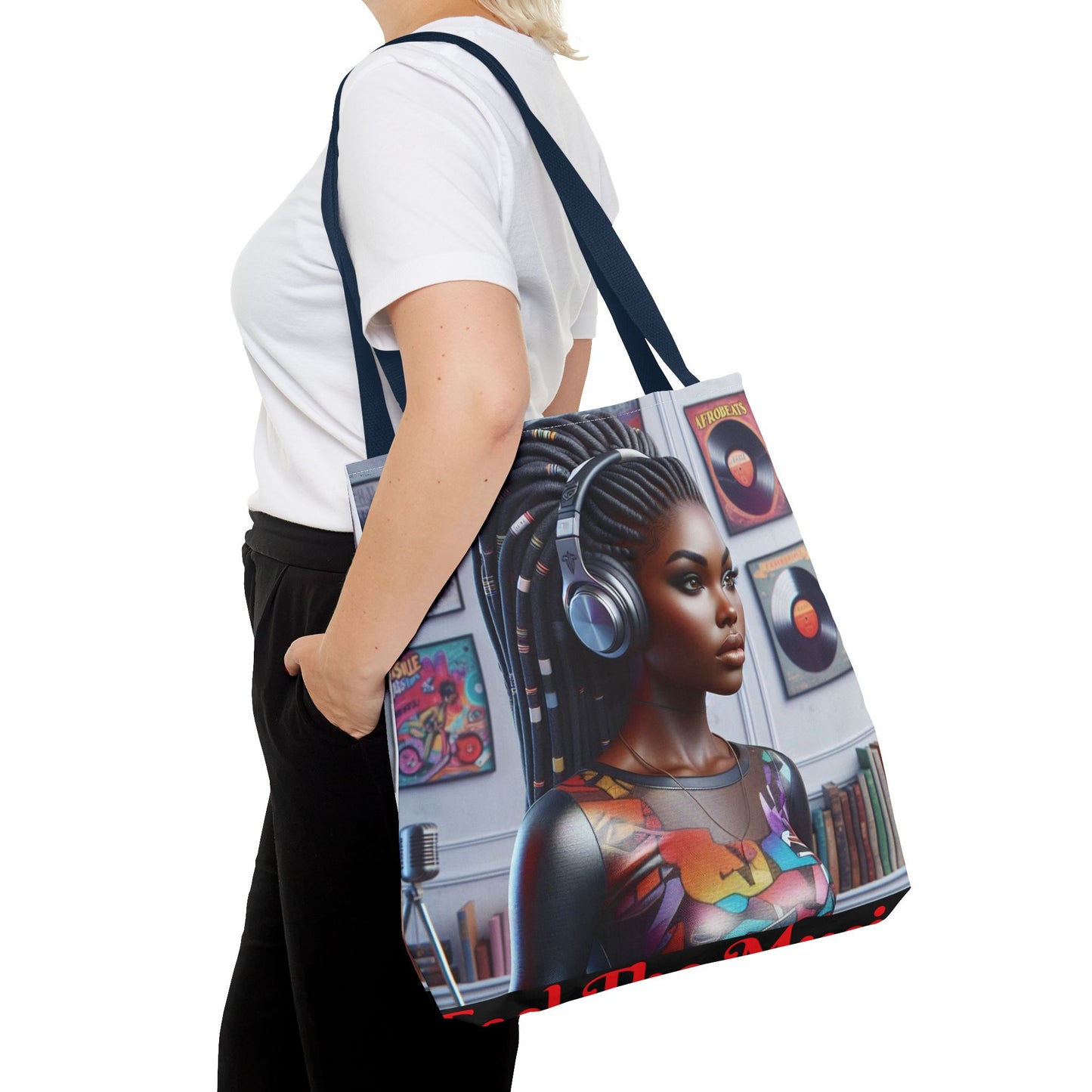 Feel The Music Tote Bag (AOP) #FM16