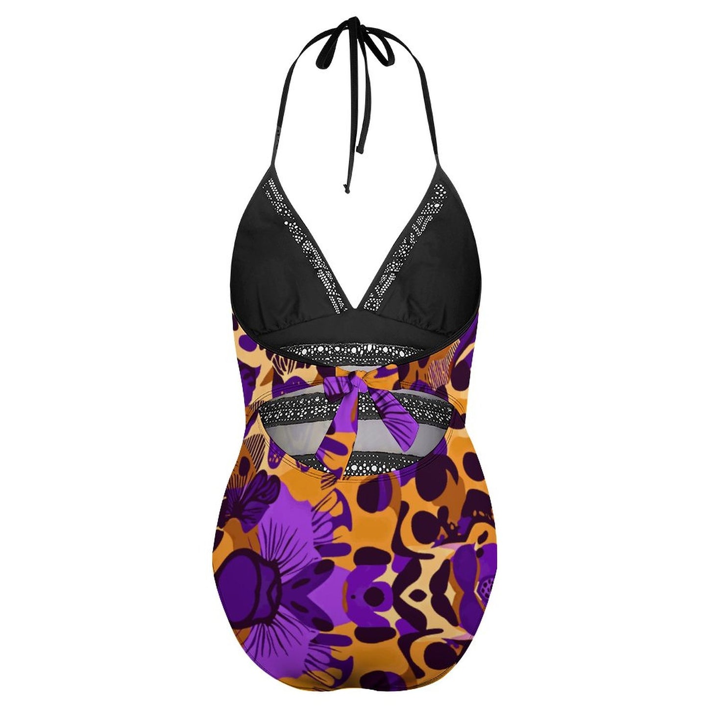 Women's Halter One-Piece Swimsuits YS20001 (All-Over Printing)