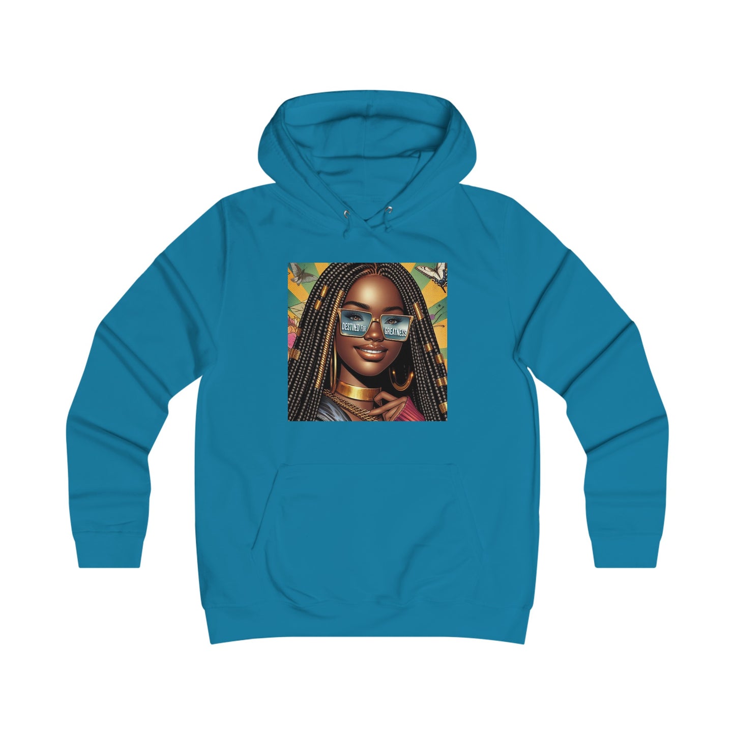 Destined For Greatness Girlie College Hoodie #1