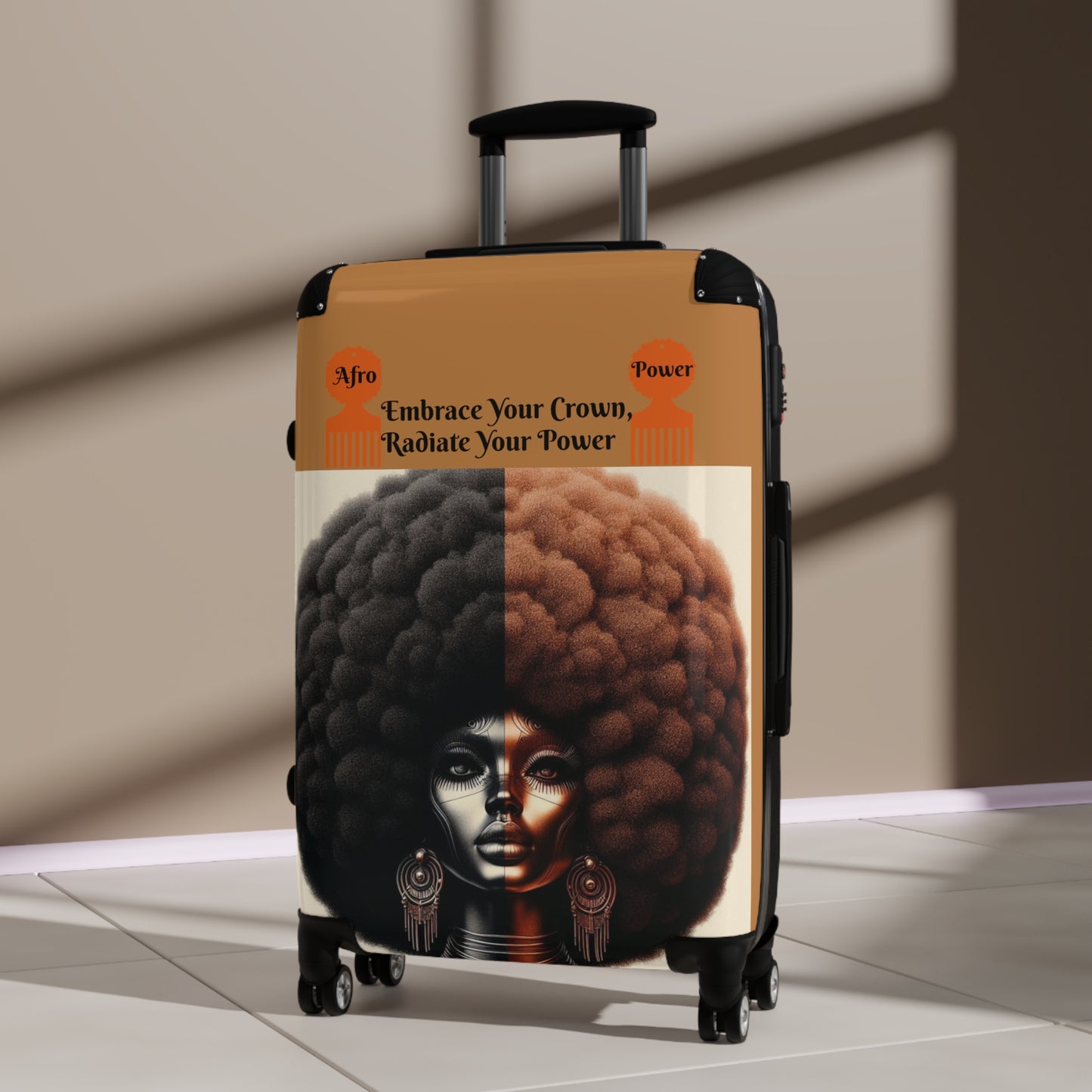 Afro Power Suitcases #AP10
