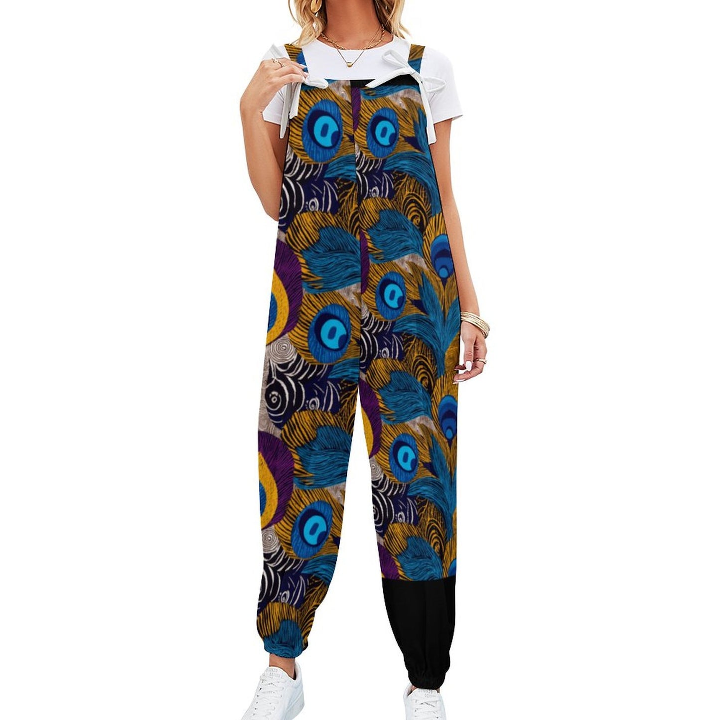 Spaghetti Strap Jumpsuit RP (All-Over Printing)