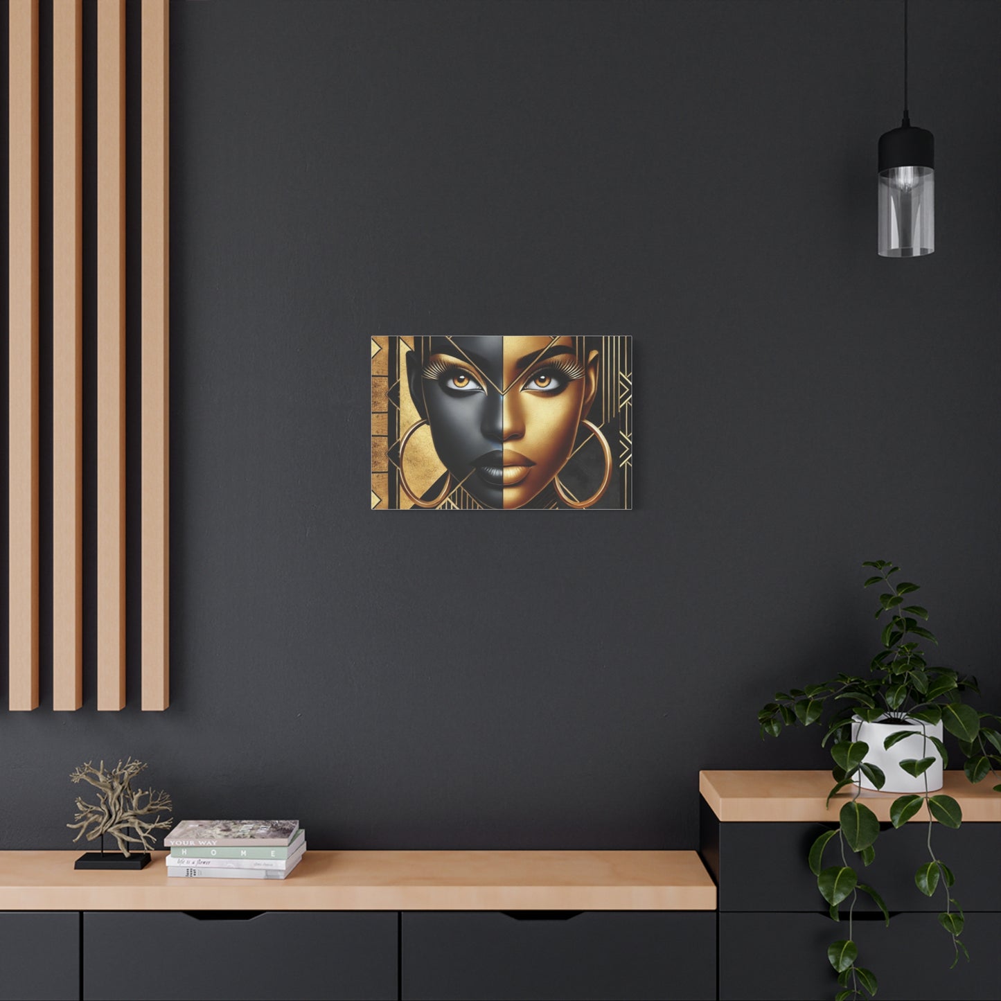 Amber Radiance Matte Canvas, Stretched, 1.25" #AR1