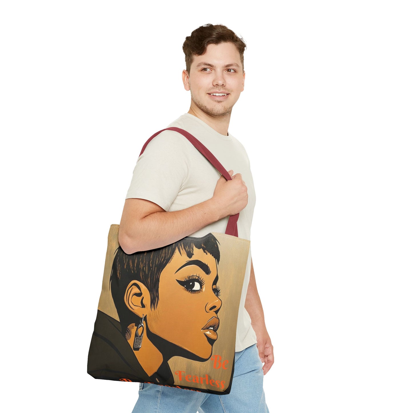 Be Fearless Tote Bag (AOP) #T12