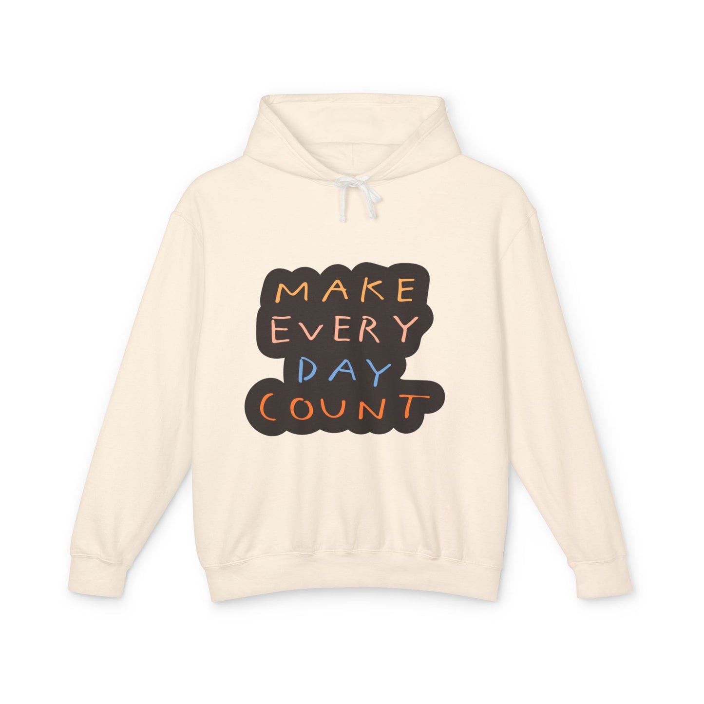 Affirmations Unisex Lightweight Hooded Sweatshirt #AU1