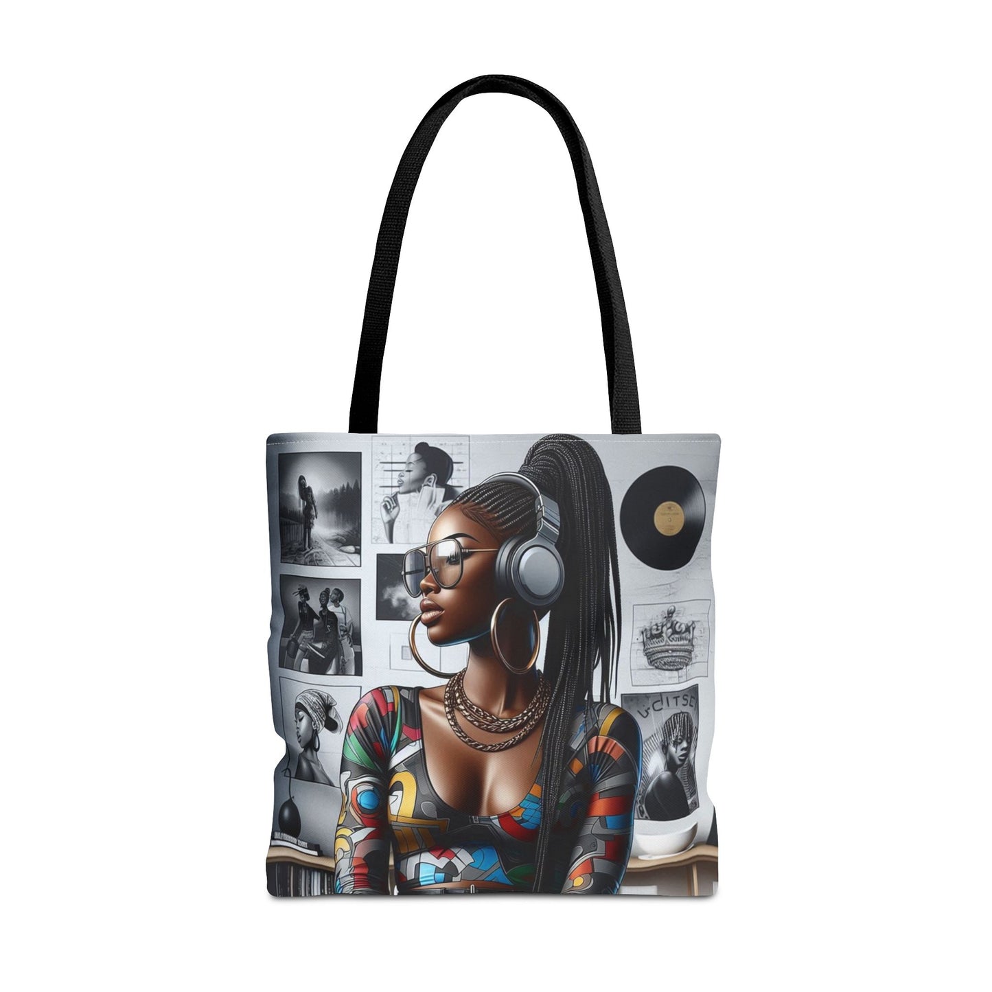 Feel The Music Tote Bag (AOP) #FM9