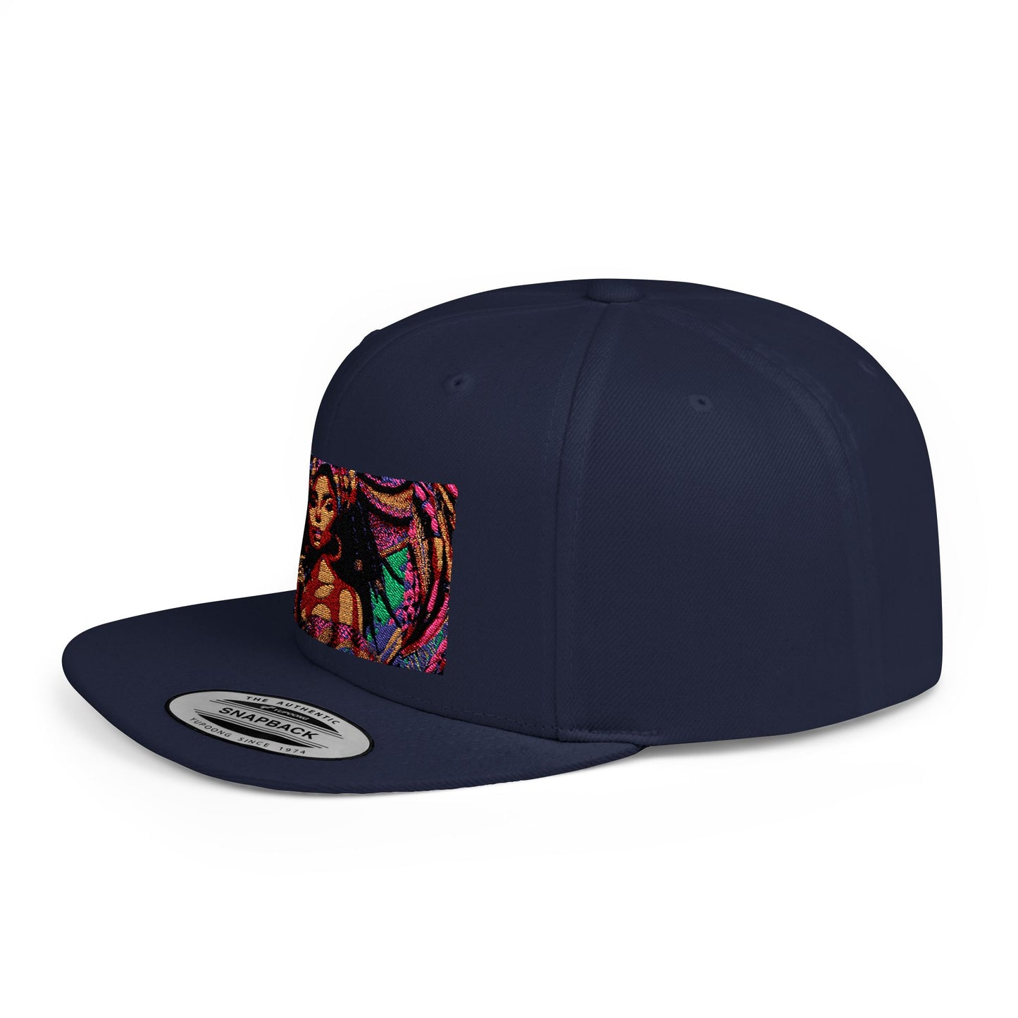 Divinity Luxury Flat Bill Snapback Hat - Bold Statement Headwear #DL1