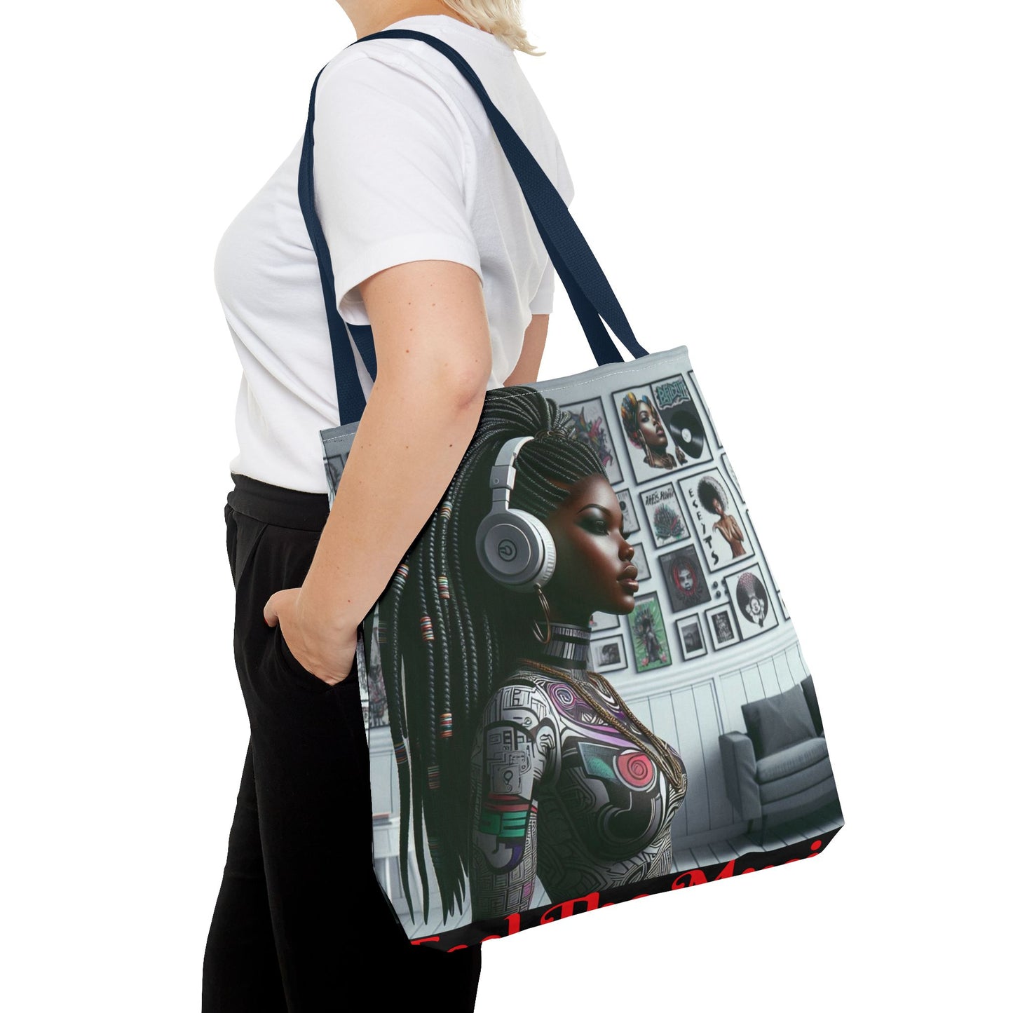 Feel The Music Tote Bag (AOP) #FM5