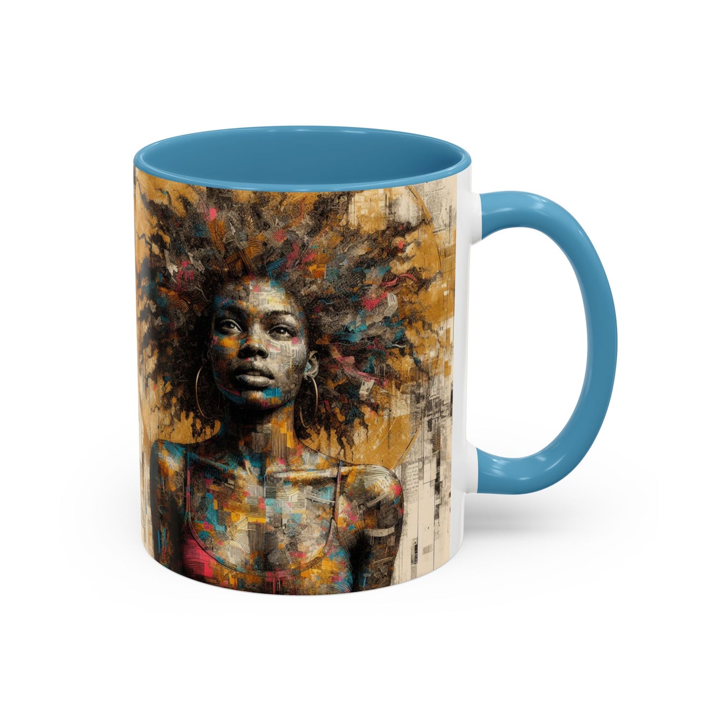 Afrocentric Accent Coffee Mug (11, 15oz) #AACM1