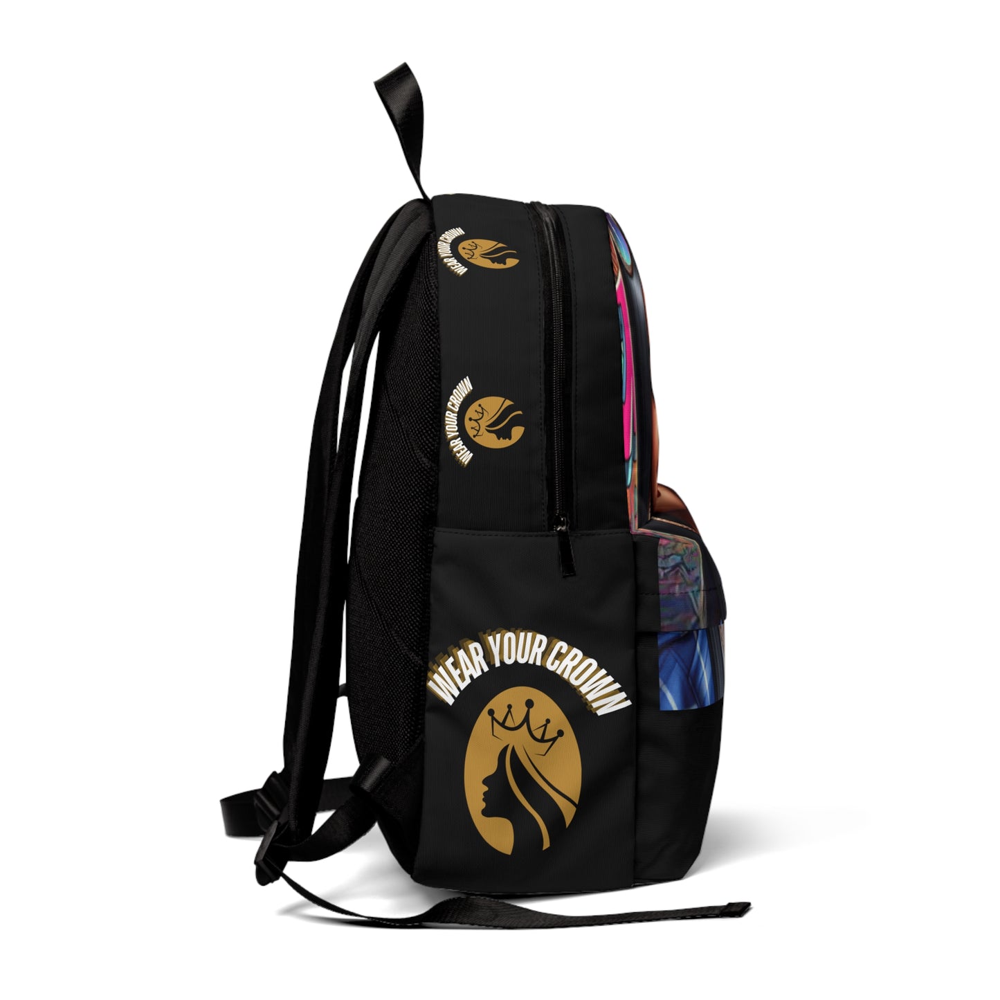Queen-Wear Your Crown Unisex Classic Backpack #23