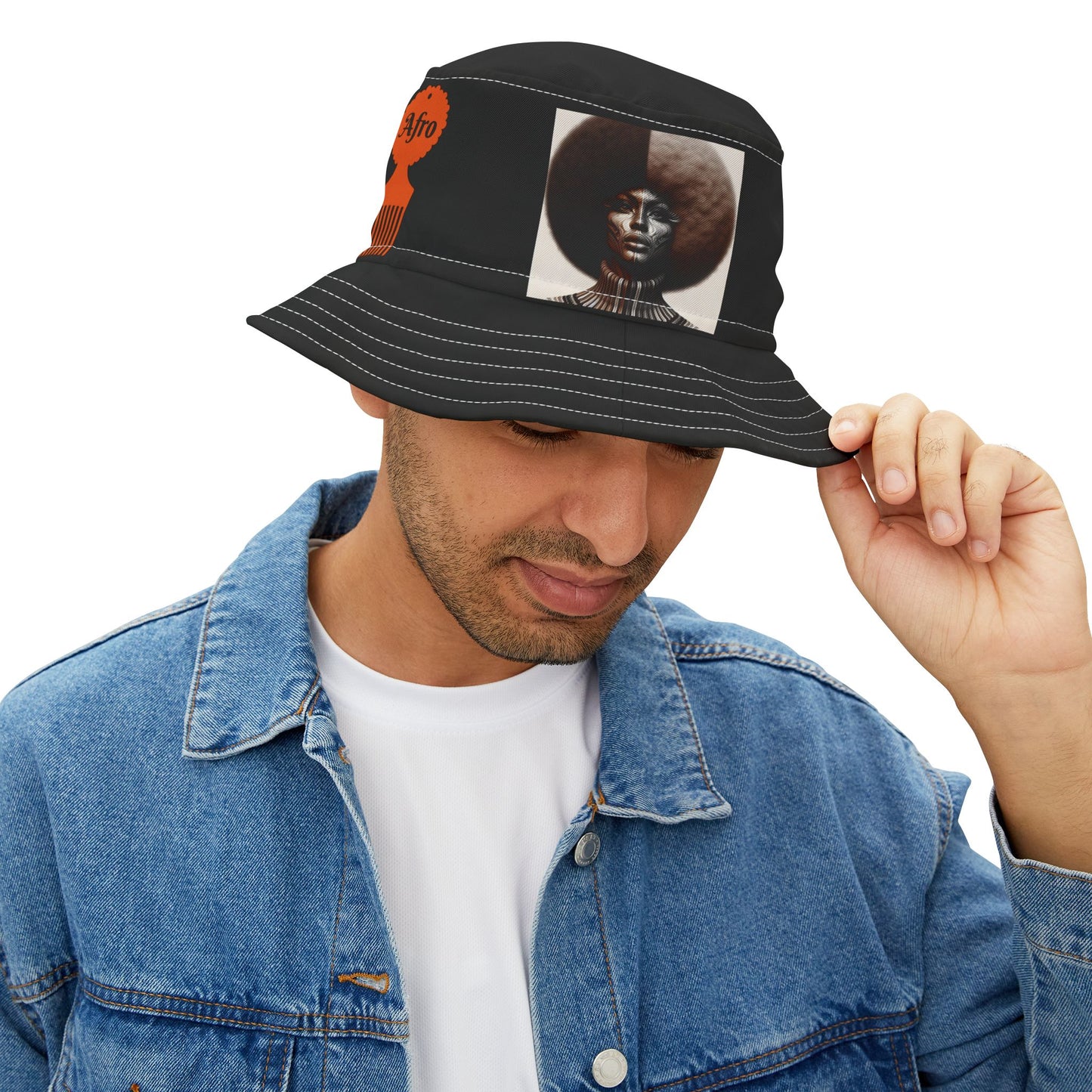 Afro Power Bucket Hat (AOP) #AP11