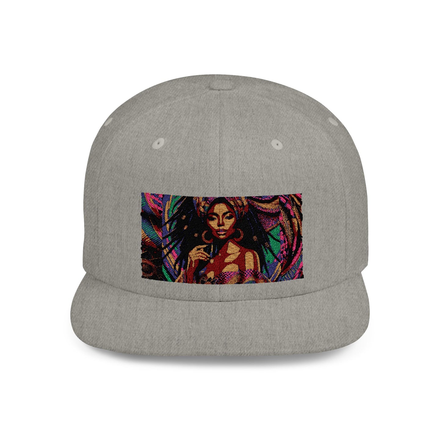 Divinity Luxury Flat Bill Snapback Hat - Bold Statement Headwear #DL1