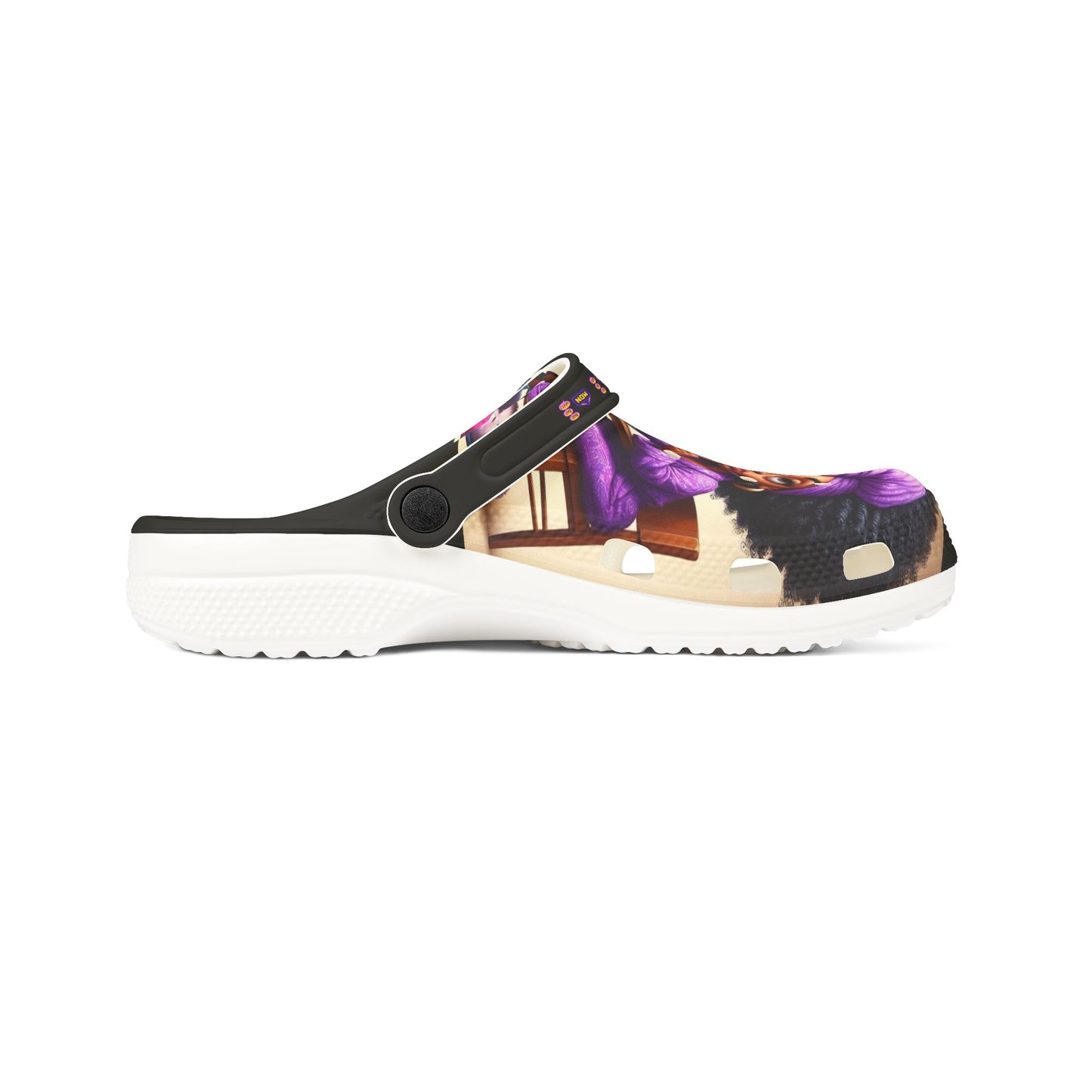 Monday Vibes EVA Foam Rubber Shoes (AOP) #MV2