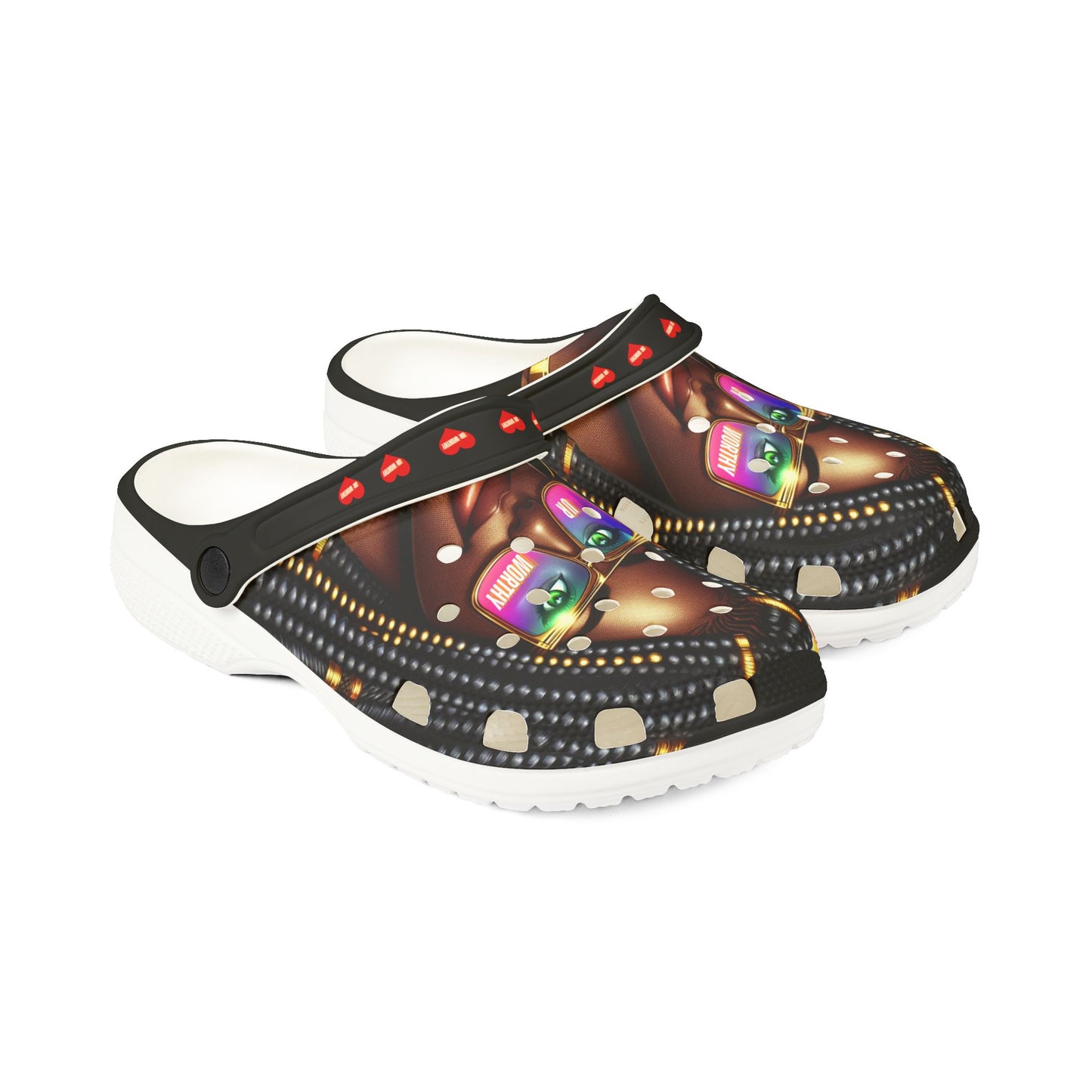 UR Worthy EVA Foam Rubber Shoes (AOP) #7U