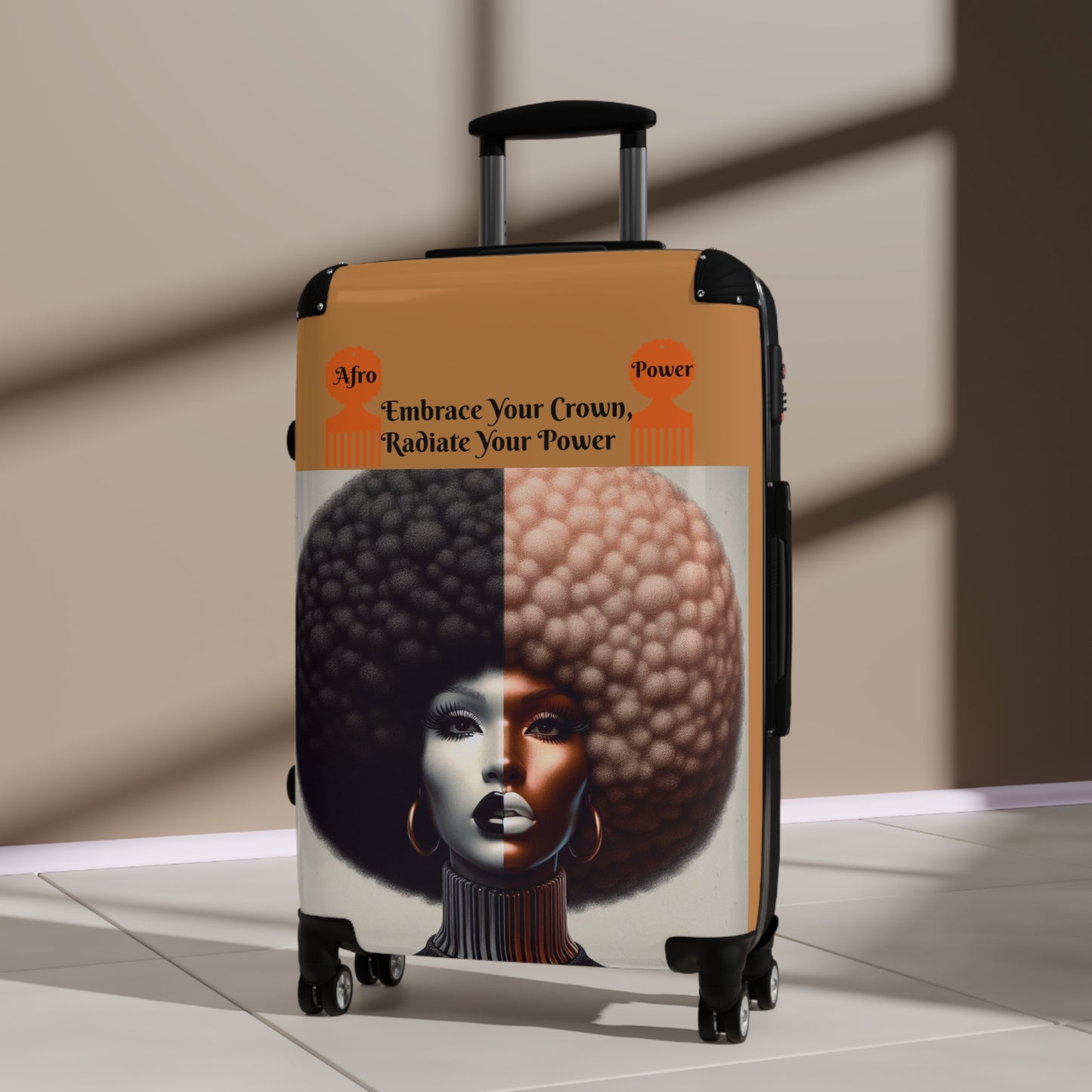 Afro Power Suitcases #AP13