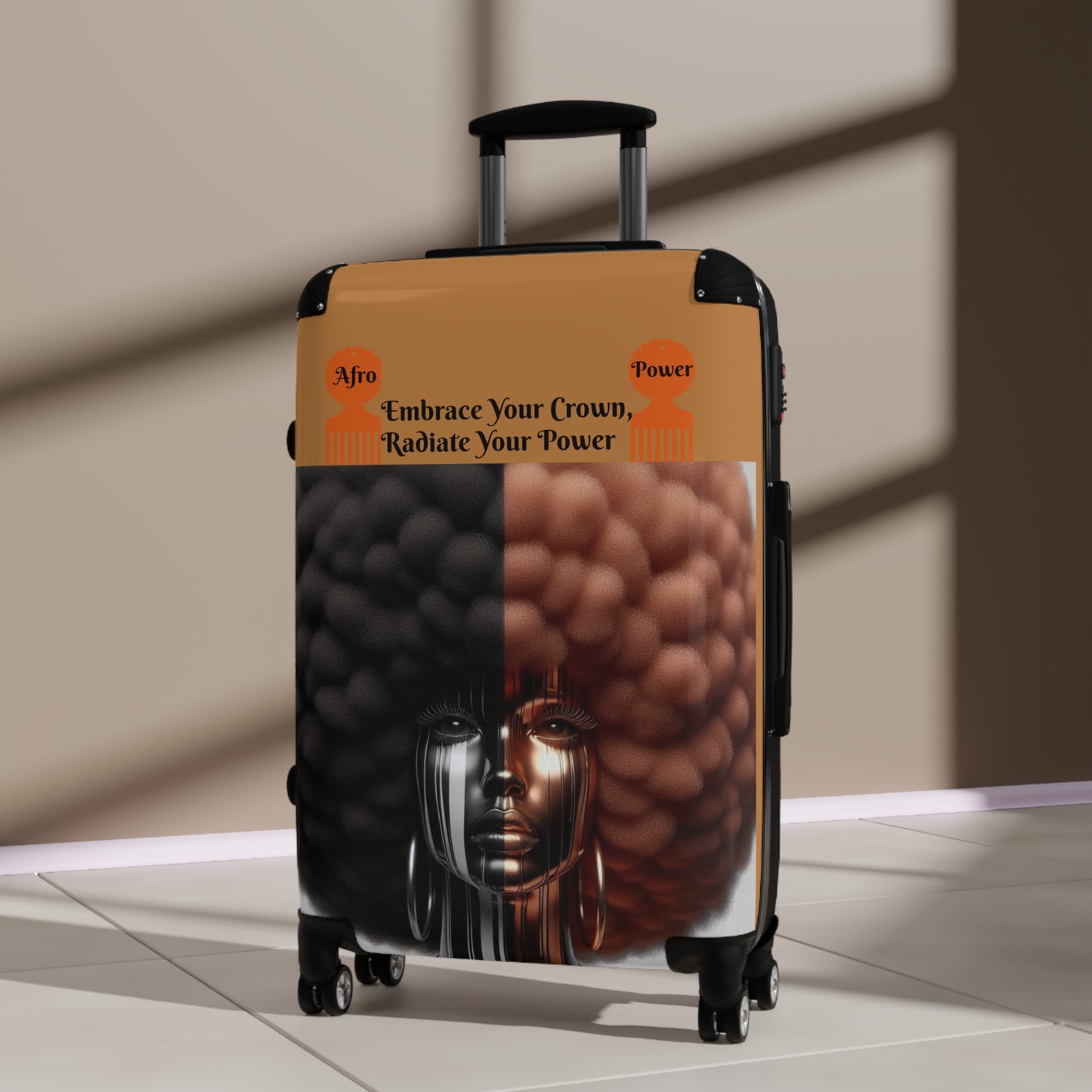 Afro Power Suitcases #AP6