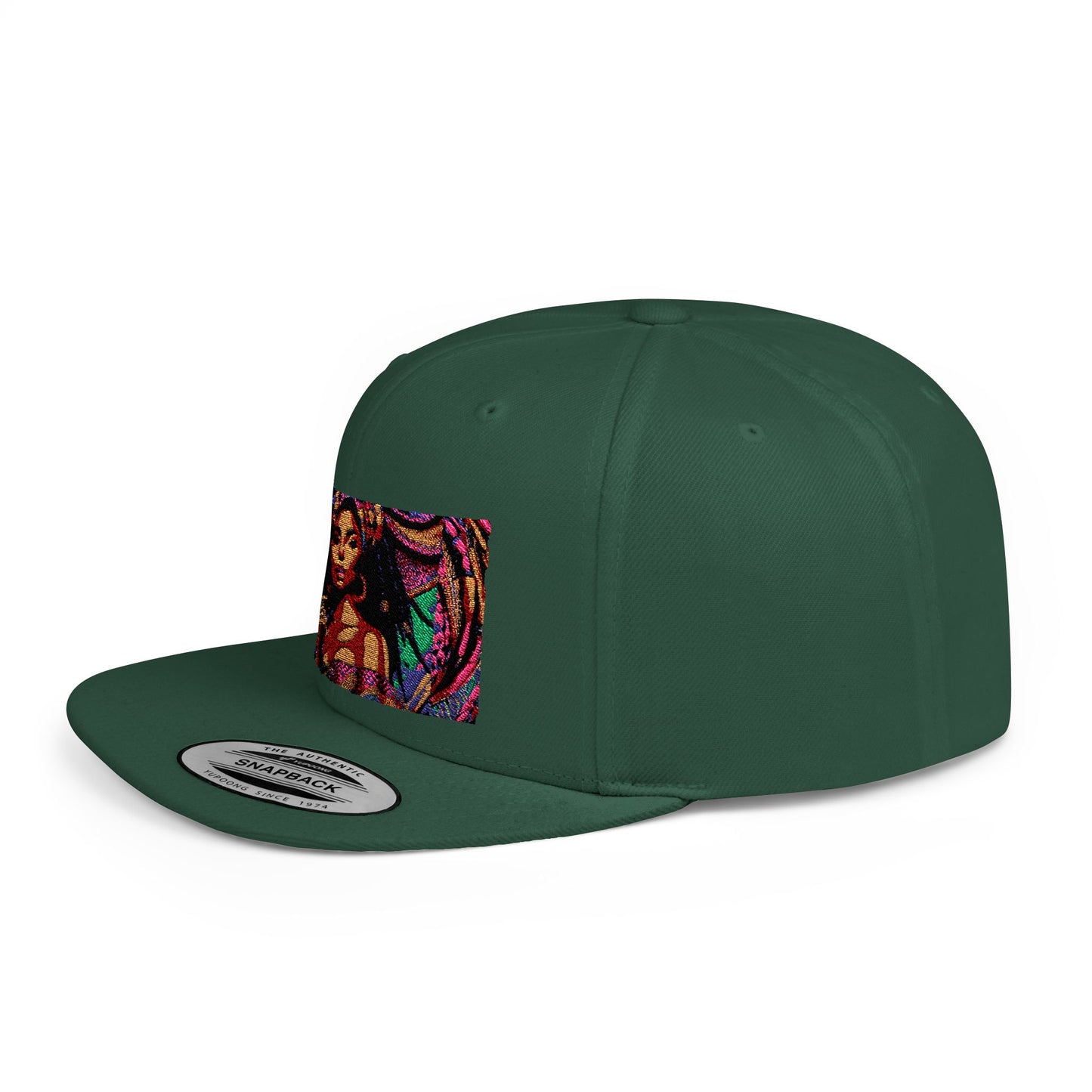 Divinity Luxury Flat Bill Snapback Hat - Bold Statement Headwear #DL1