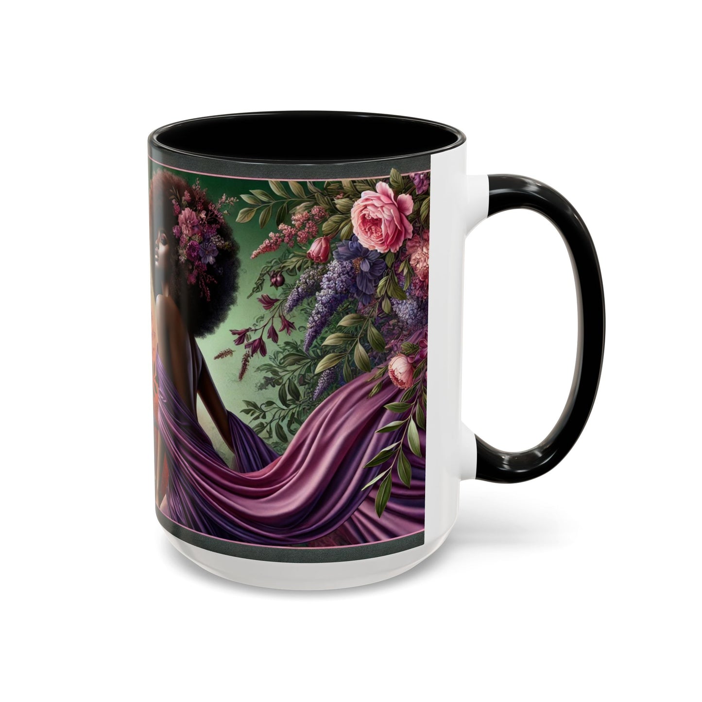 Afrocentric Accent Coffee Mug (11, 15oz) #AACM5