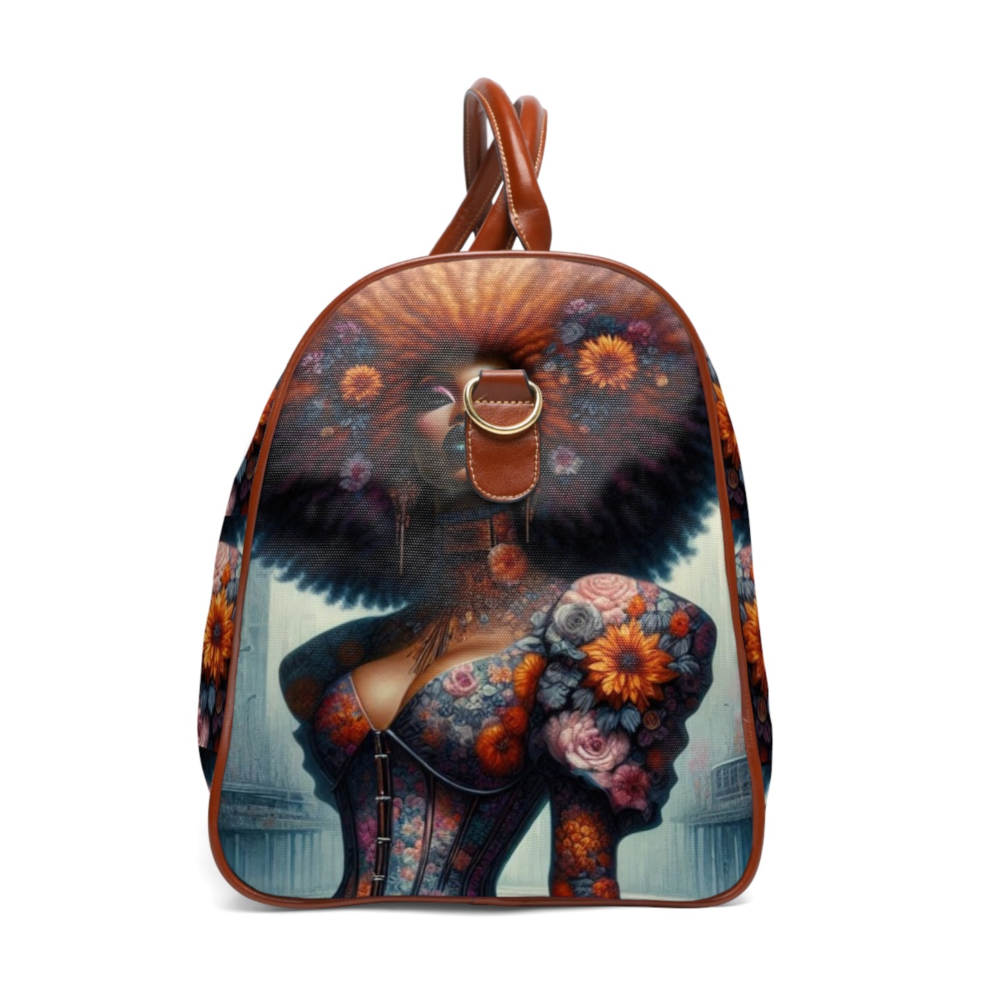 Afrocentric Beauty Luxury Waterproof Travel Bag #AB3