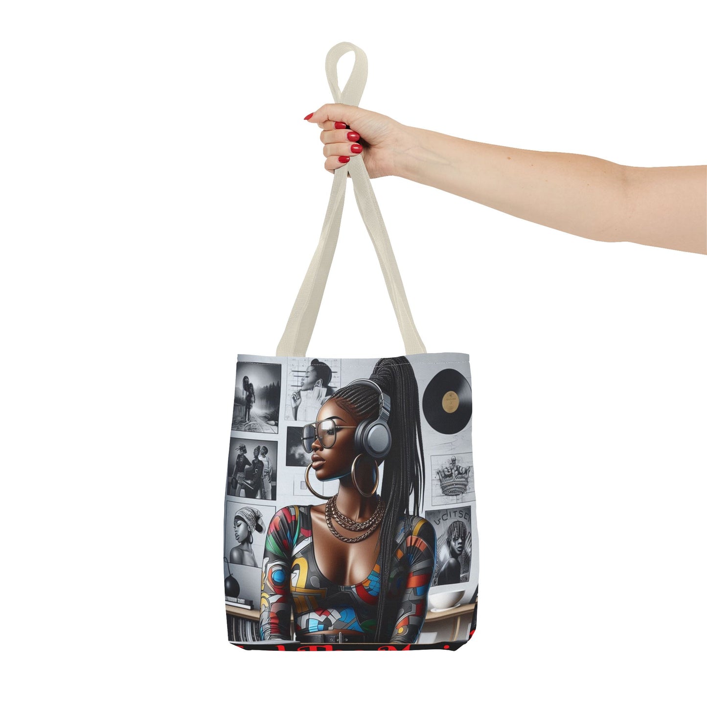 Feel The Music Tote Bag (AOP) #FM9
