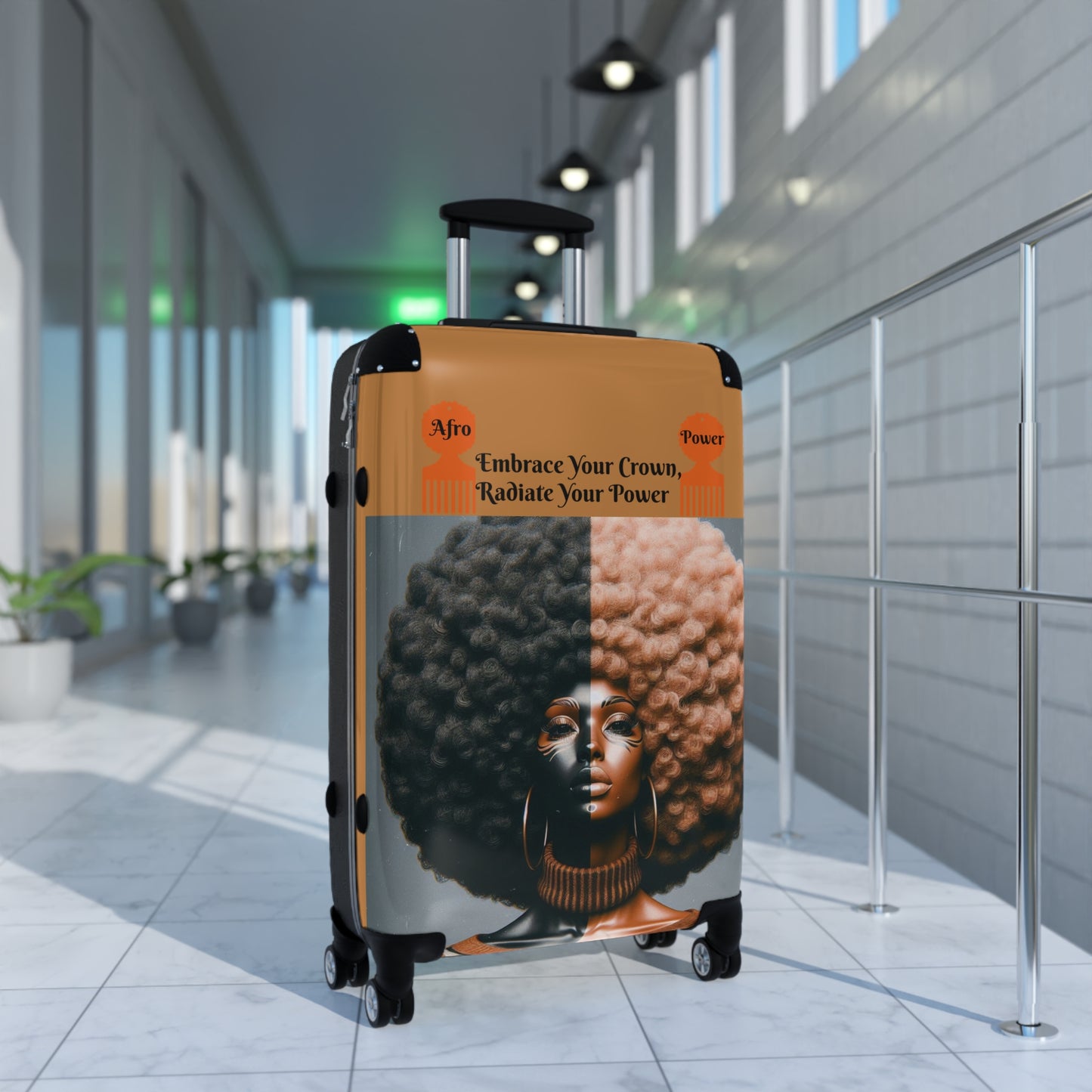 Afro Power Suitcases #AP6