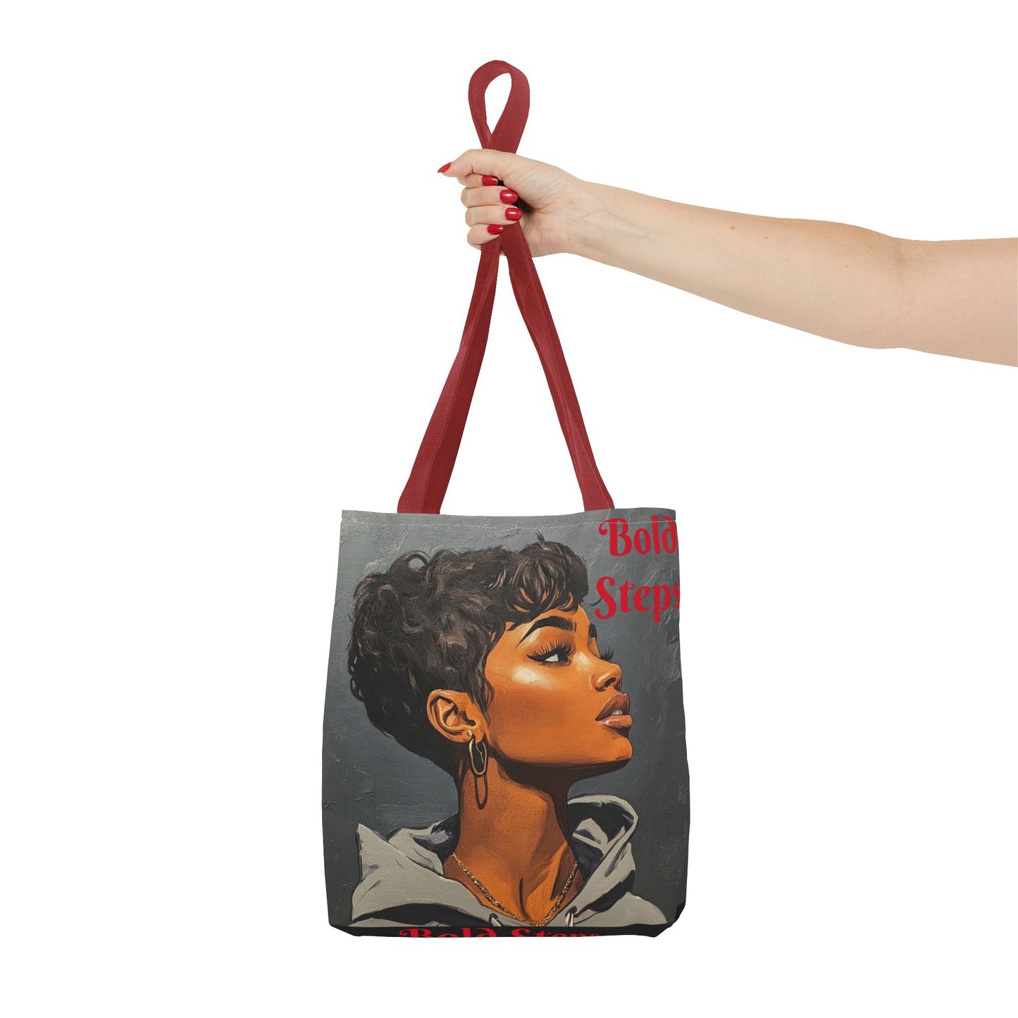 Bold Steps Tote Bag (AOP) #T11