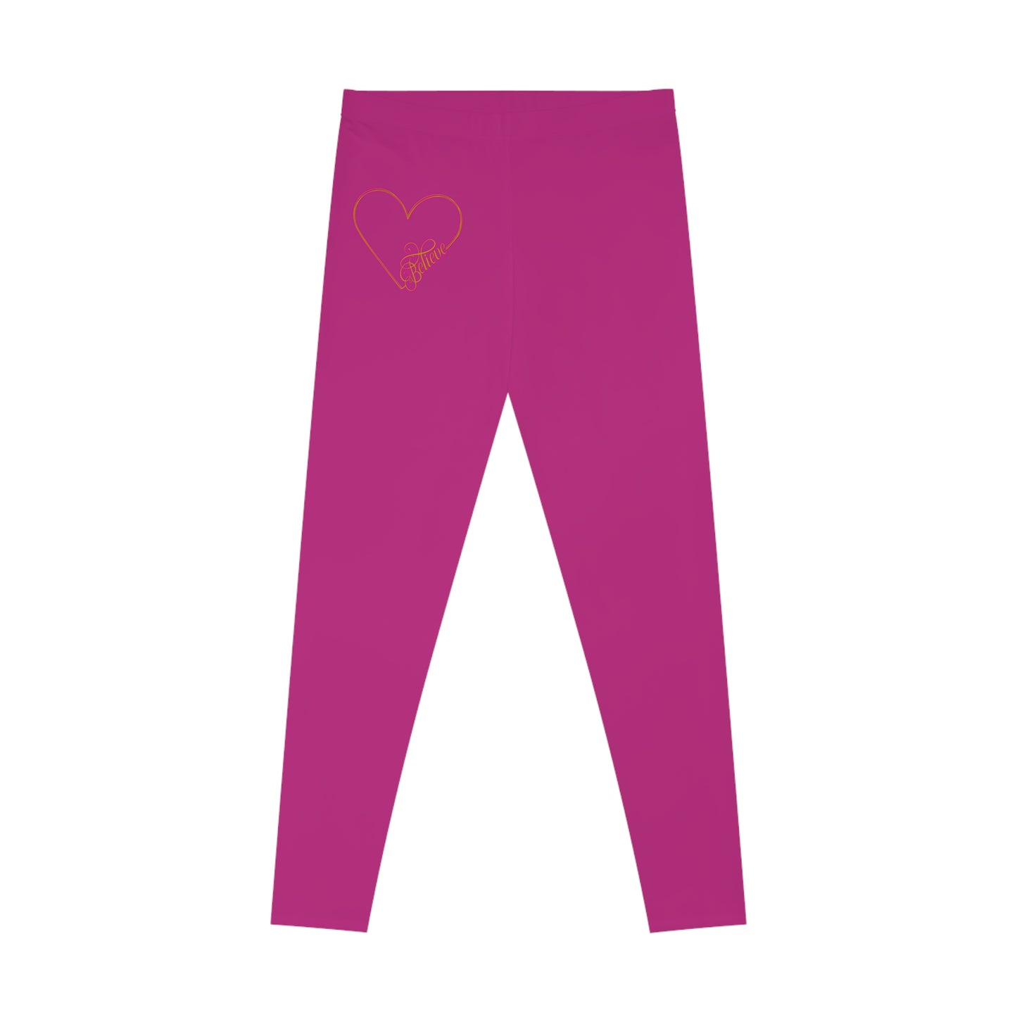 Believe Stretchy Leggings (AOP) #G.6