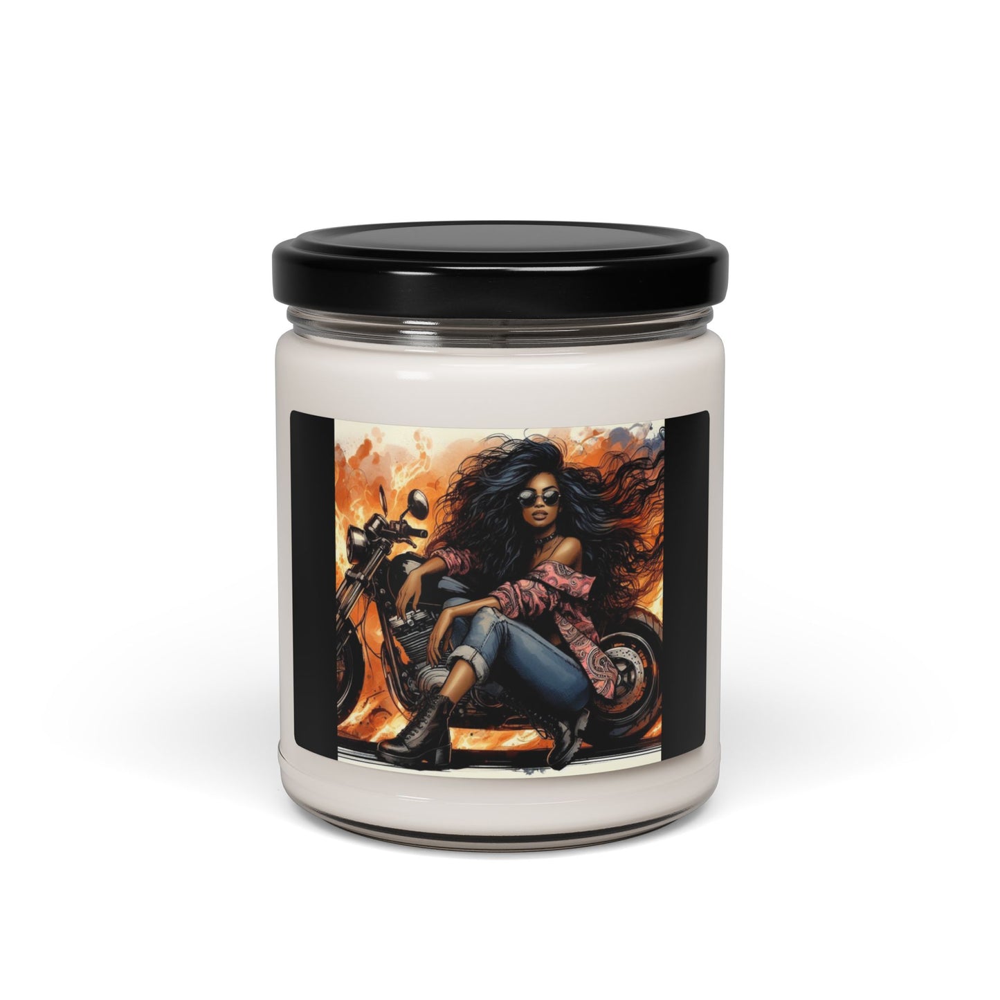 Born To Ride Scented Soy Candle, 9oz #13M