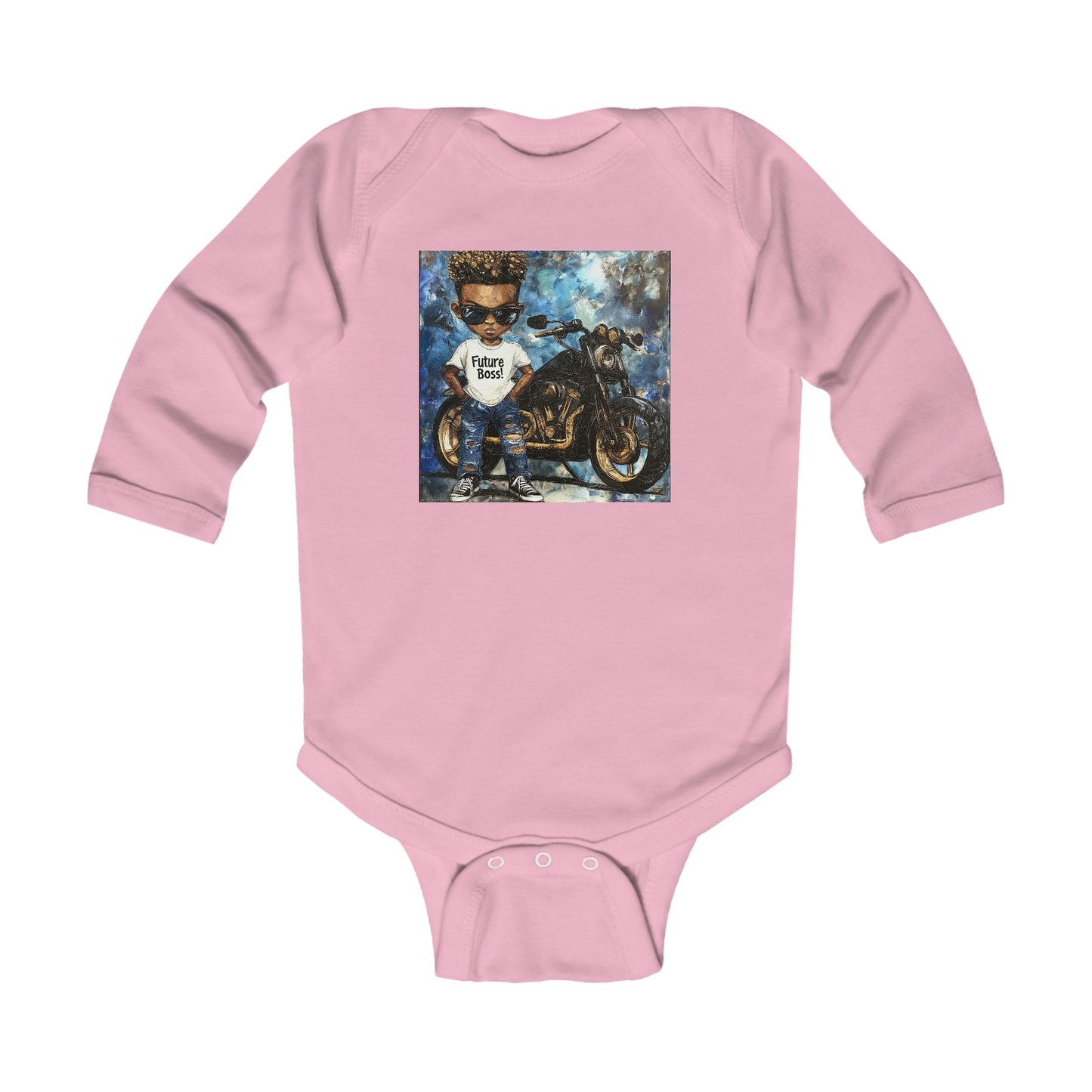 Future Boss Infant Long Sleeve Bodysuit #25IU
