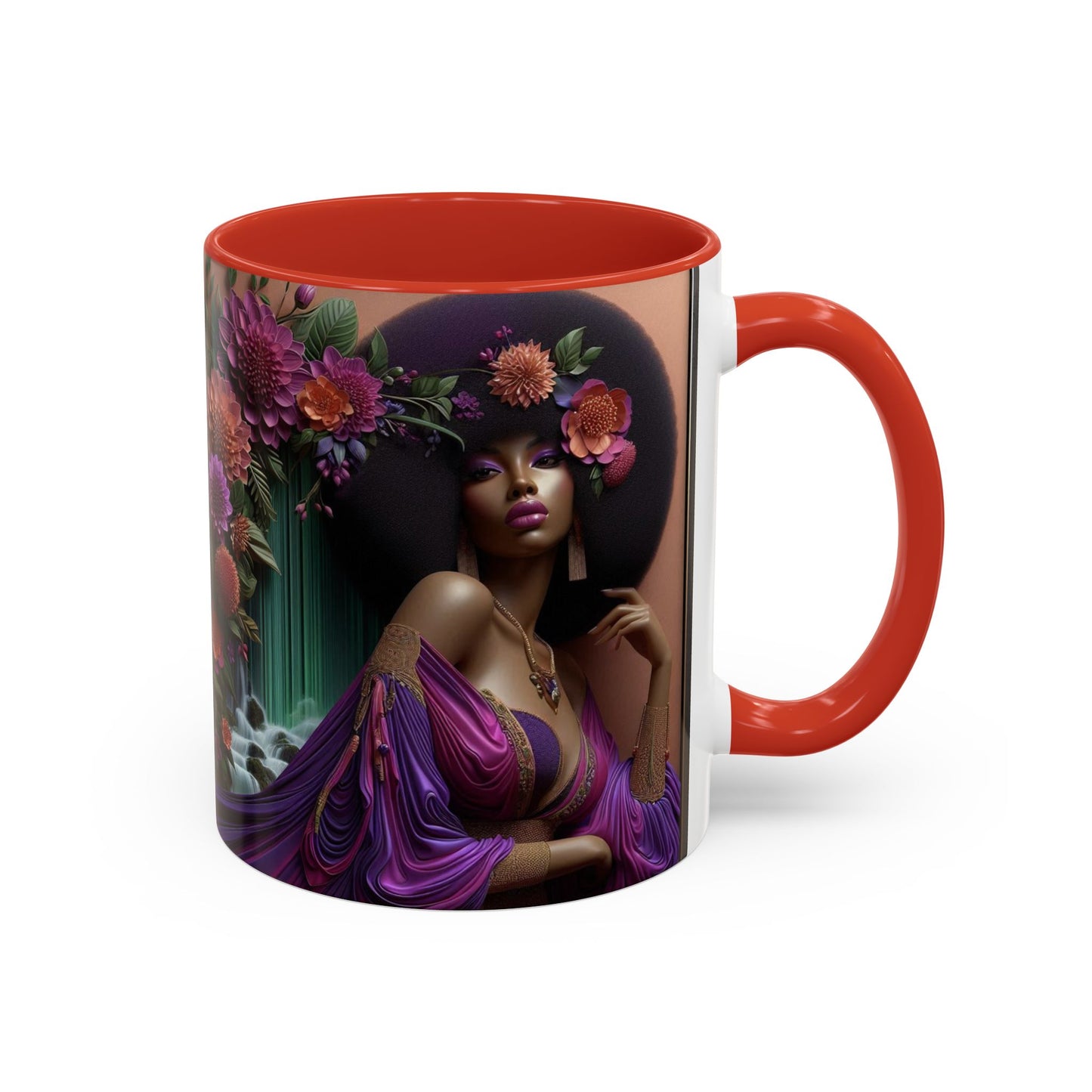 Afrocentric Accent Coffee Mug (11, 15oz) #AACM7